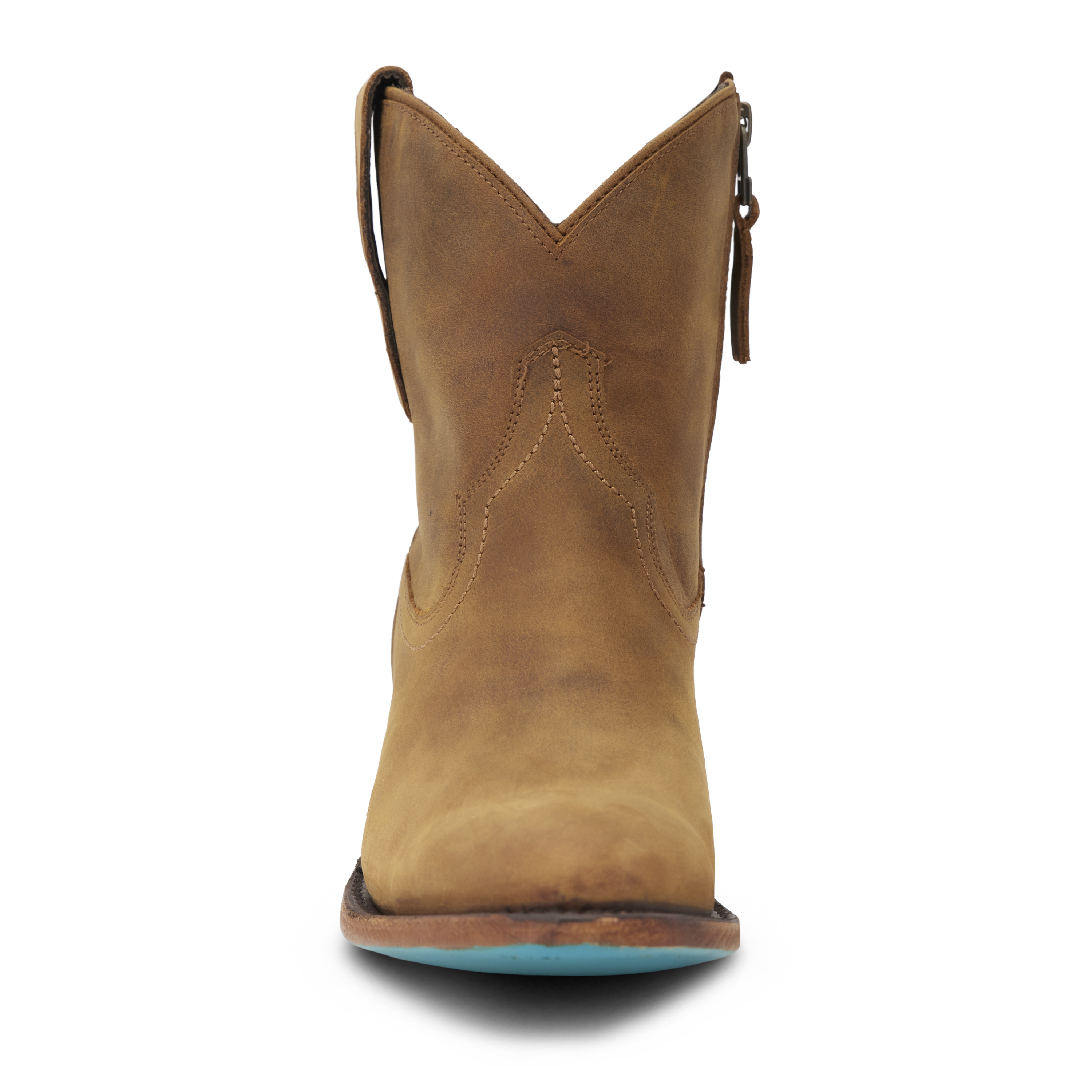Plain Jane Bootie - Burnt Caramel Ladies Bootie Western Fashion by Lane