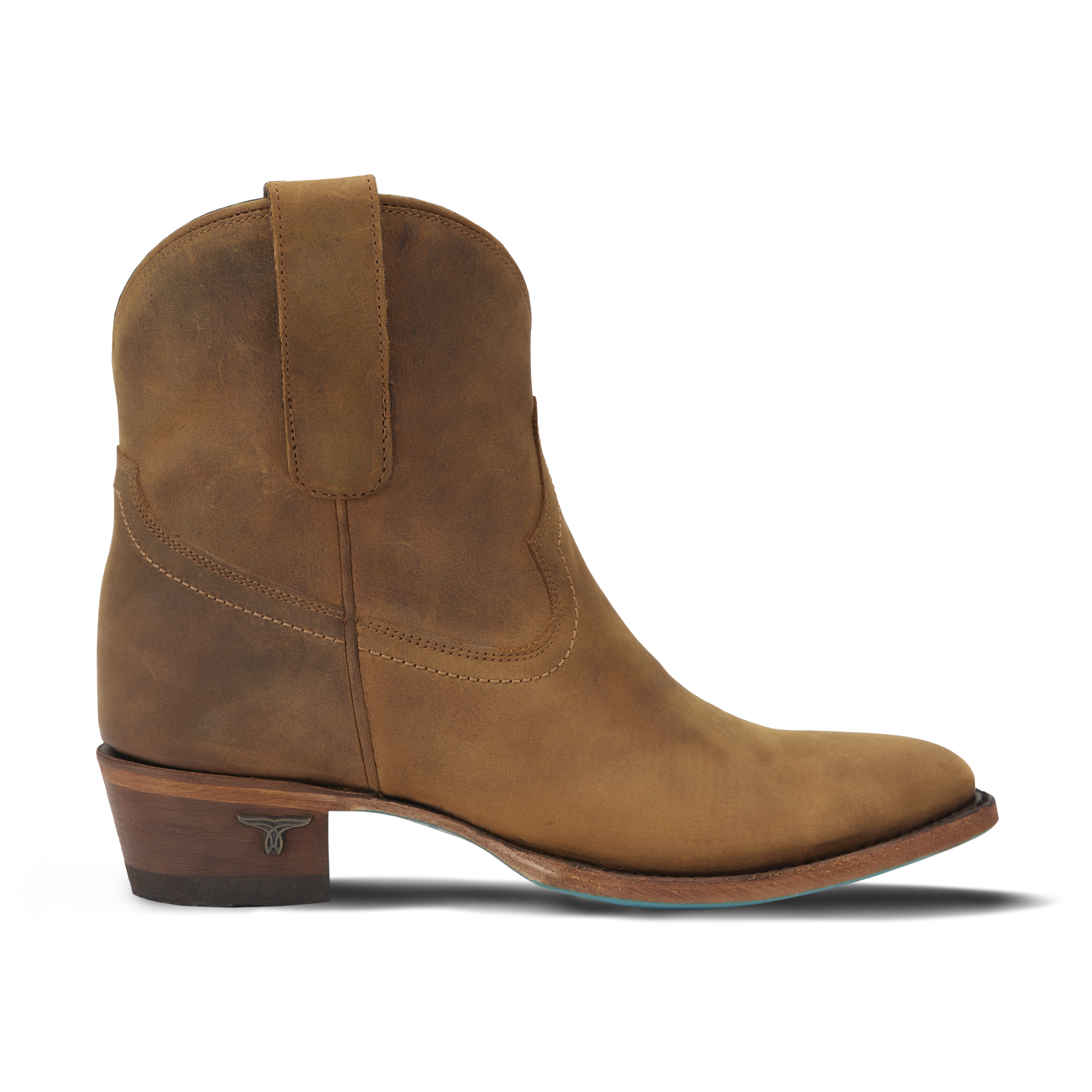 Plain Jane Bootie - Burnt Caramel Ladies Bootie Western Fashion by Lane