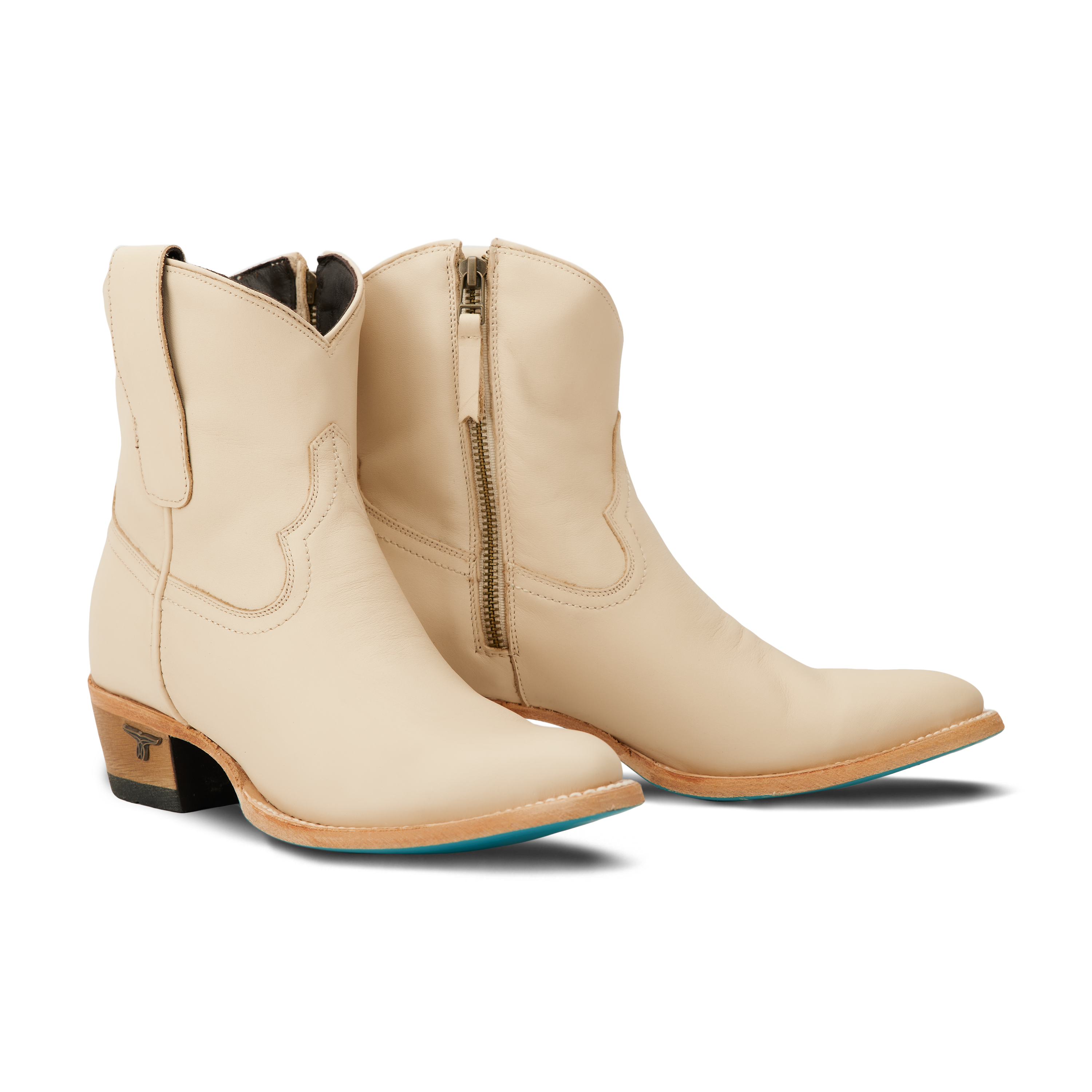 Plain Jane Bootie - Pale Ivory Ladies Bootie Western Fashion by Lane