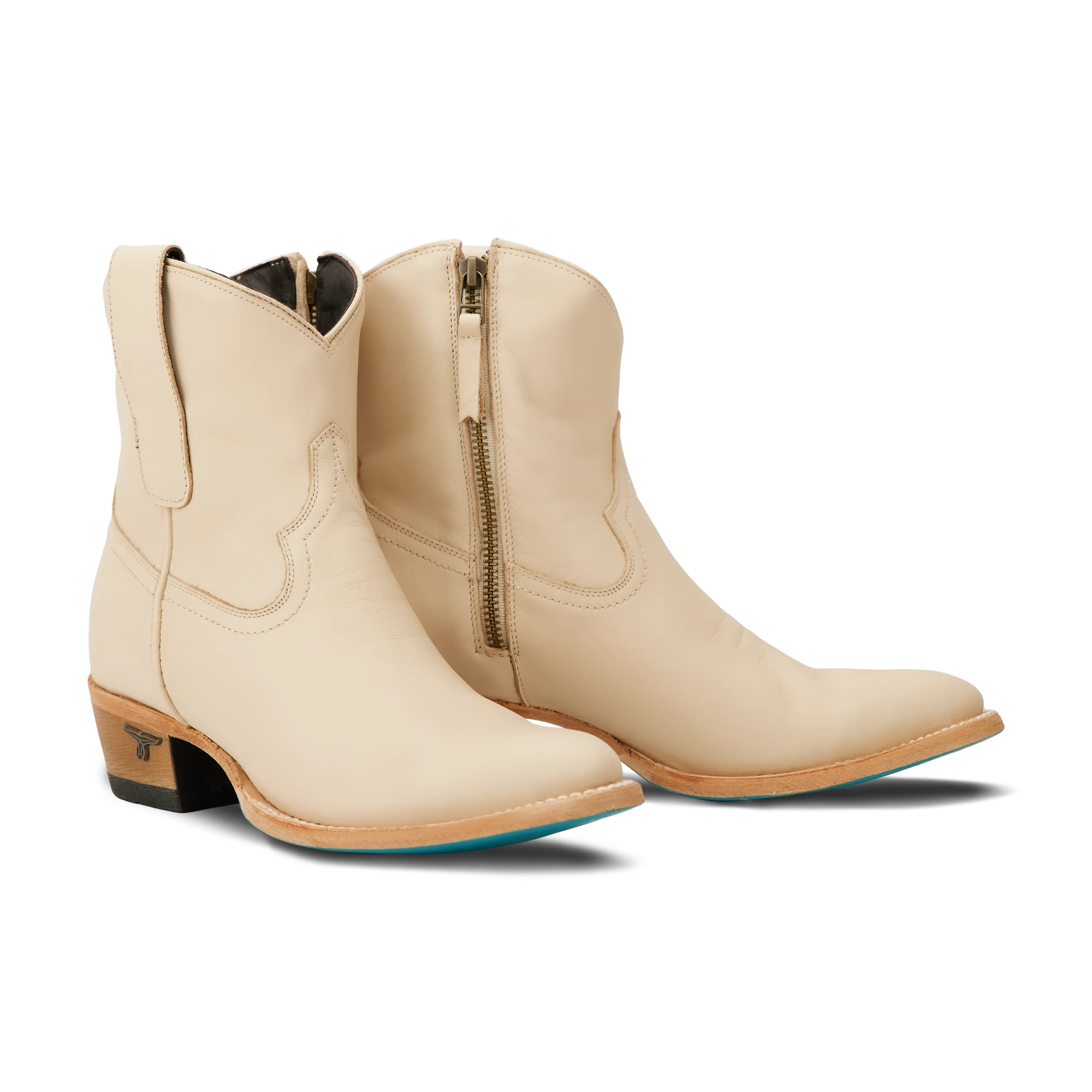 Plain Jane Bootie - Pale Ivory Ladies Bootie Western Fashion by Lane
