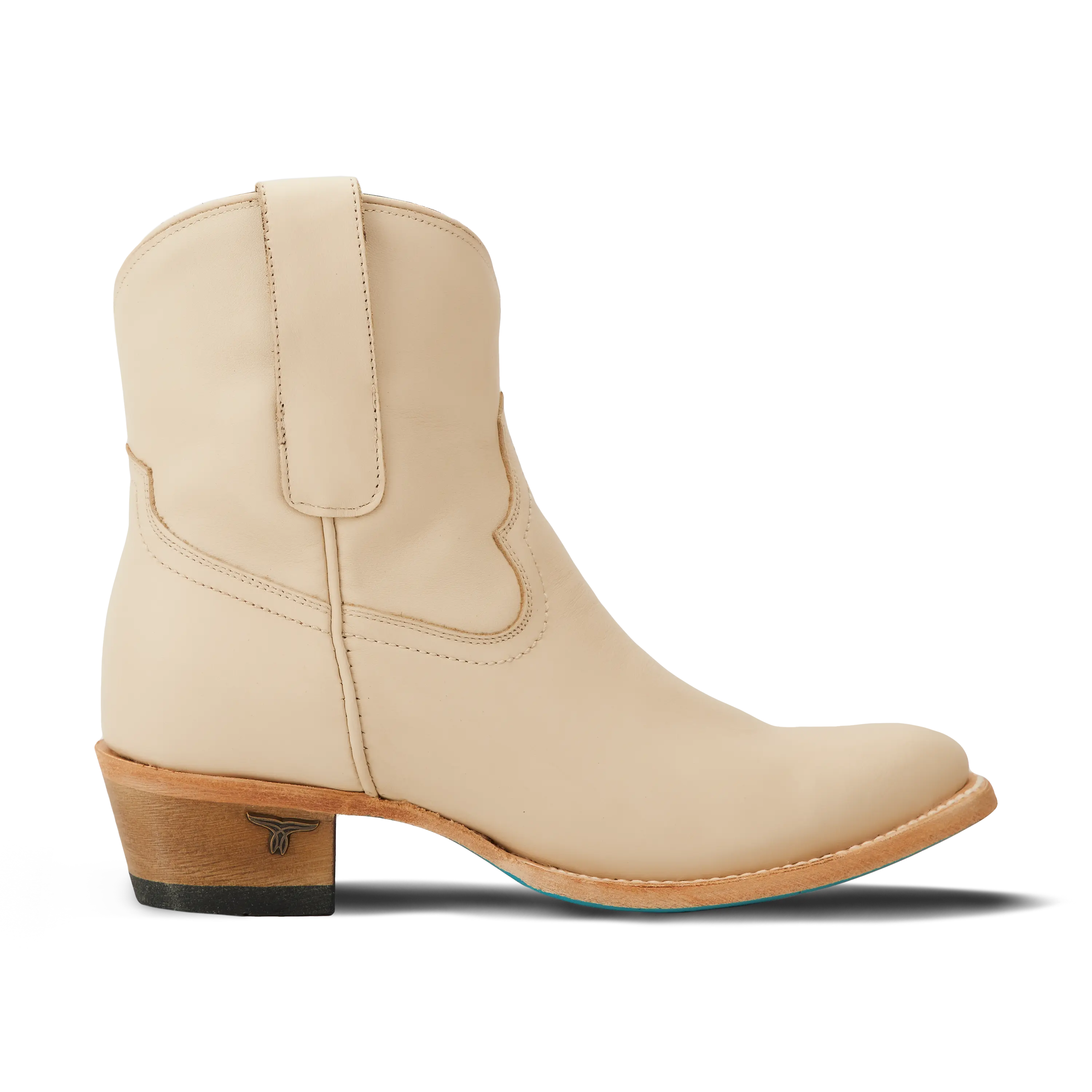 Plain Jane Bootie - Pale Ivory Ladies Bootie Western Fashion by Lane
