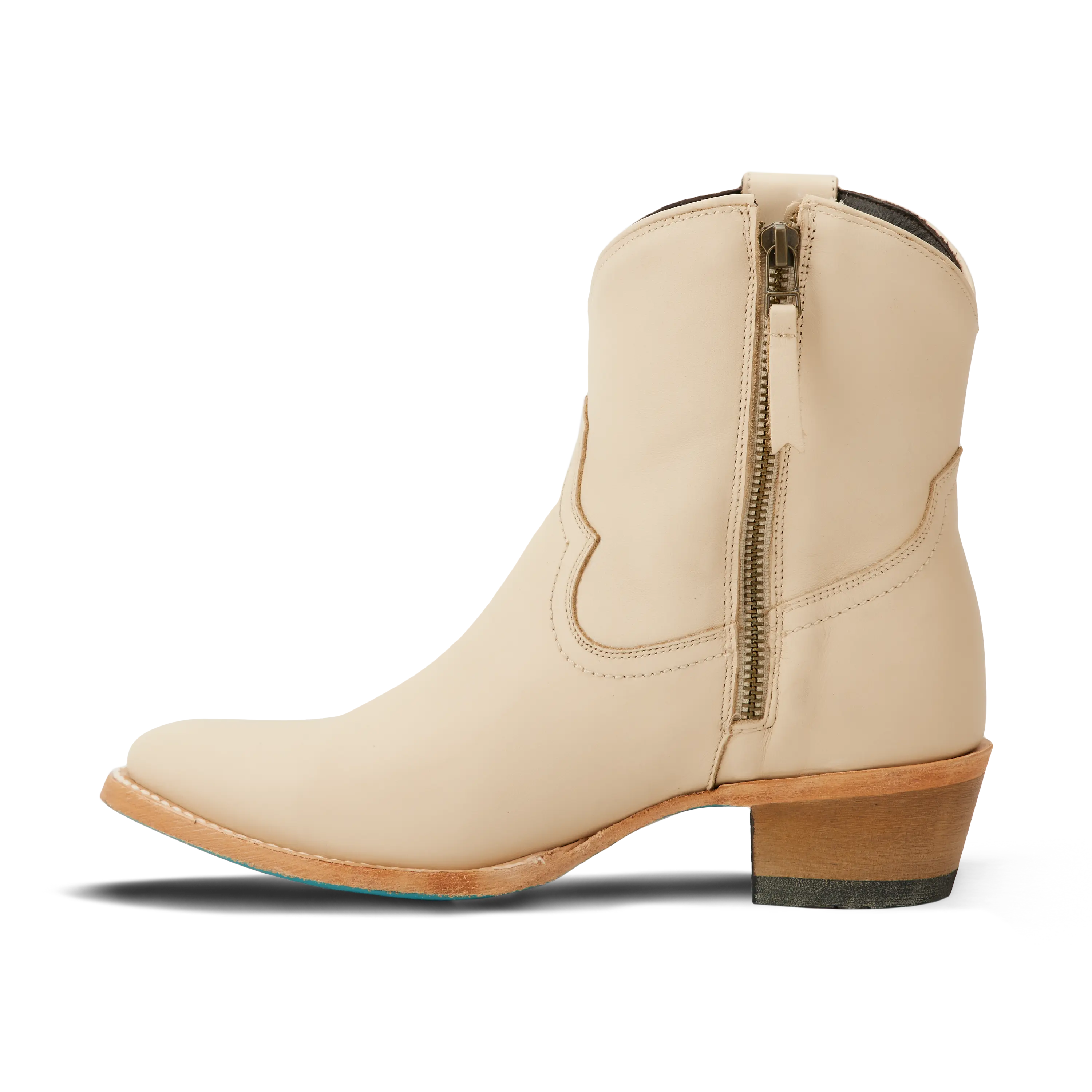 Plain Jane Bootie - Pale Ivory Ladies Bootie Western Fashion by Lane