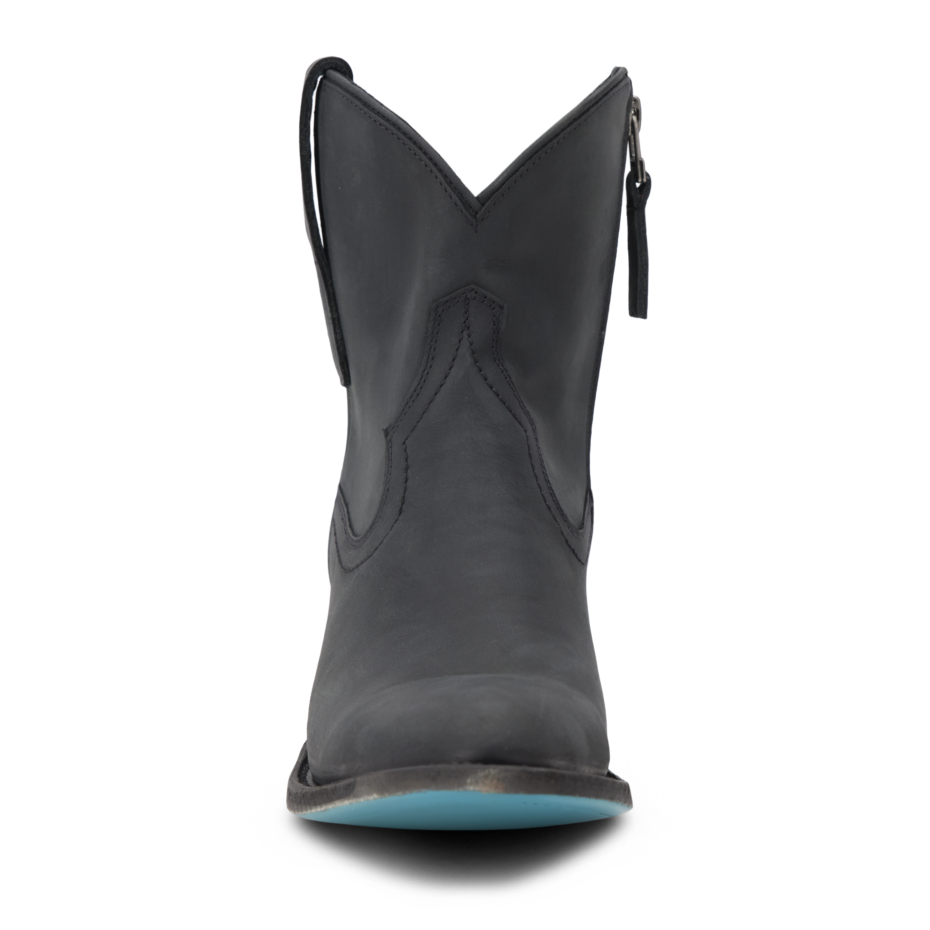 Plain Jane Bootie - Matte Black Ladies Bootie Western Fashion by Lane