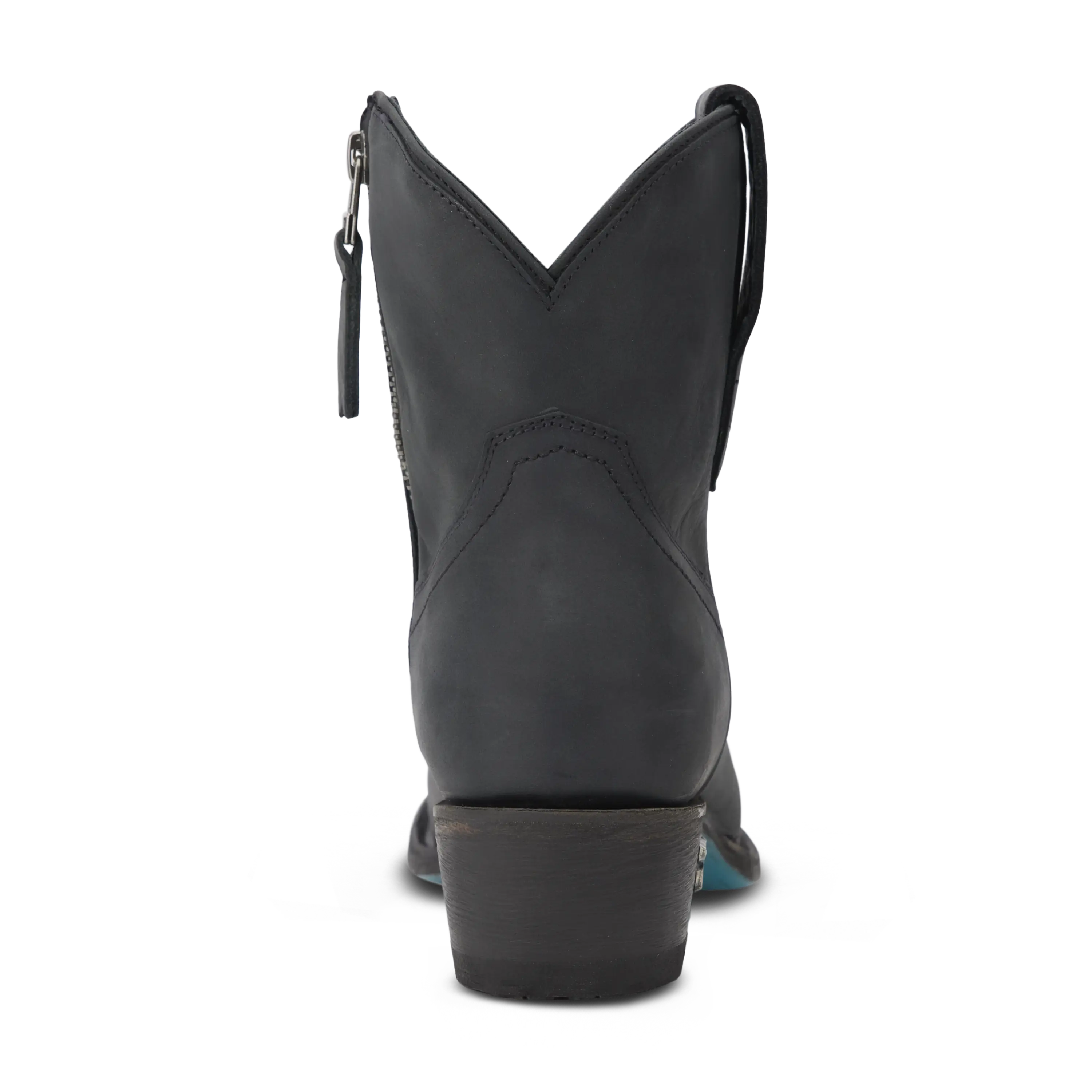 Plain Jane Bootie - Matte Black Ladies Bootie Western Fashion by Lane