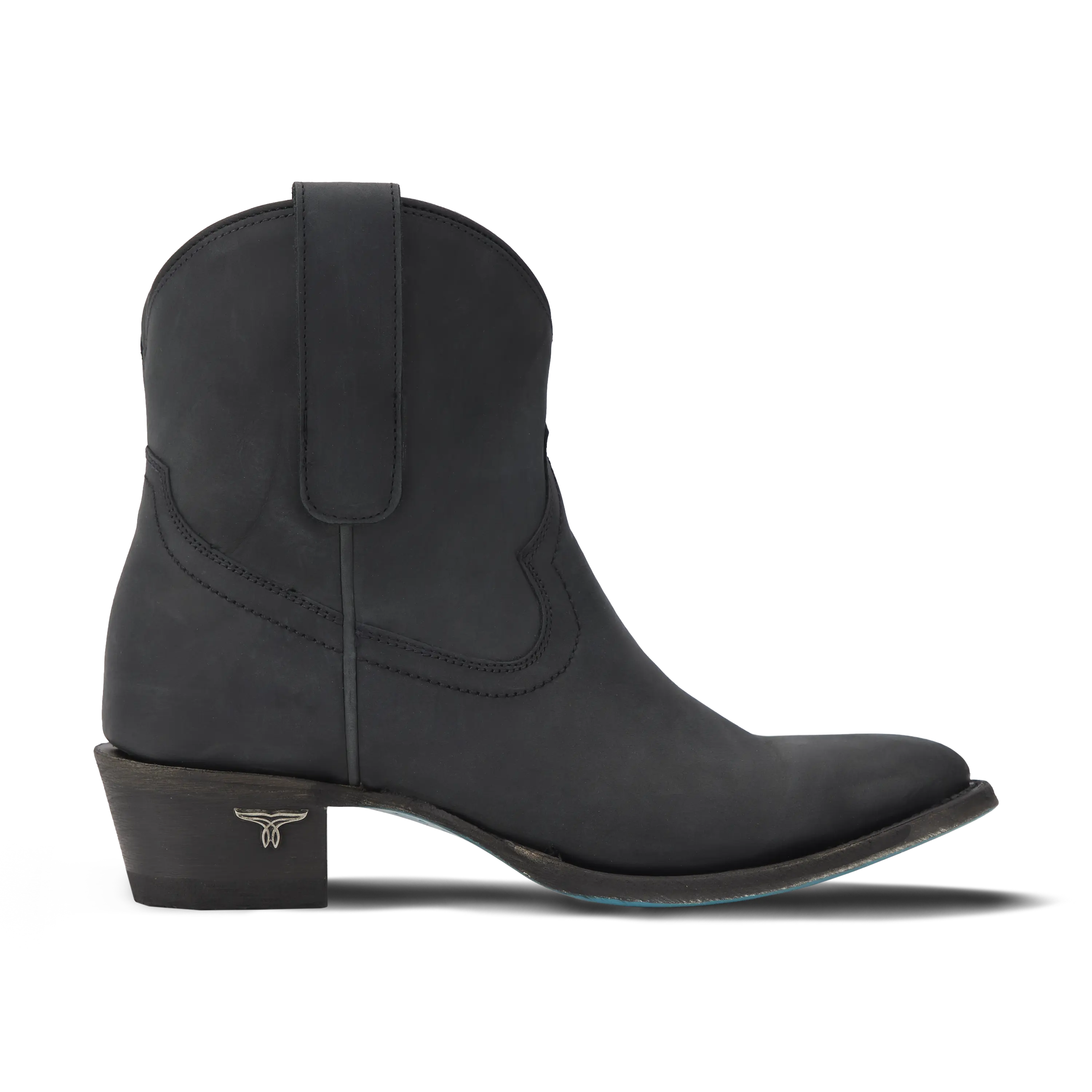 Plain Jane Bootie - Matte Black Ladies Bootie Western Fashion by Lane