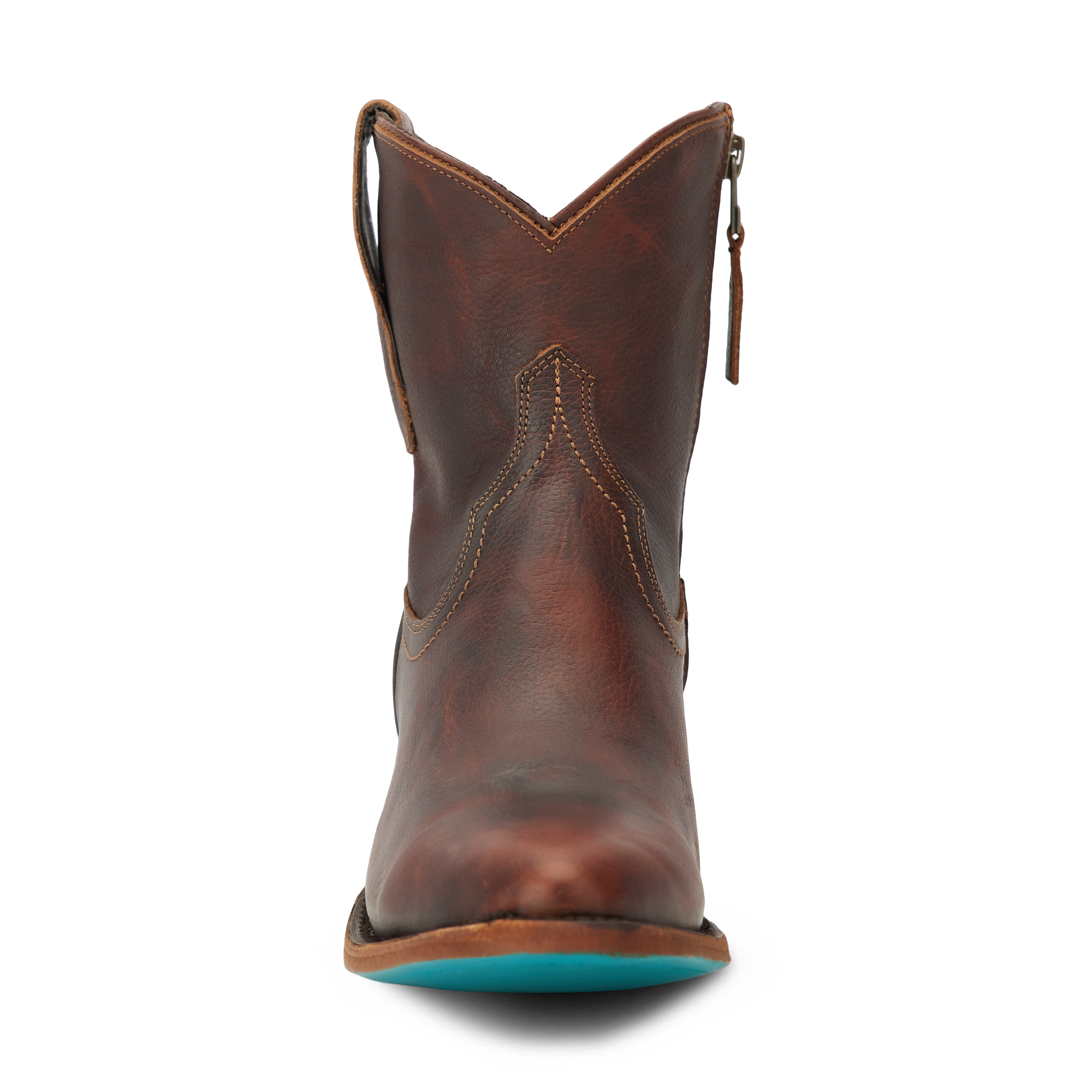 Plain Jane Bootie - Cognac Ladies Bootie Western Fashion by Lane