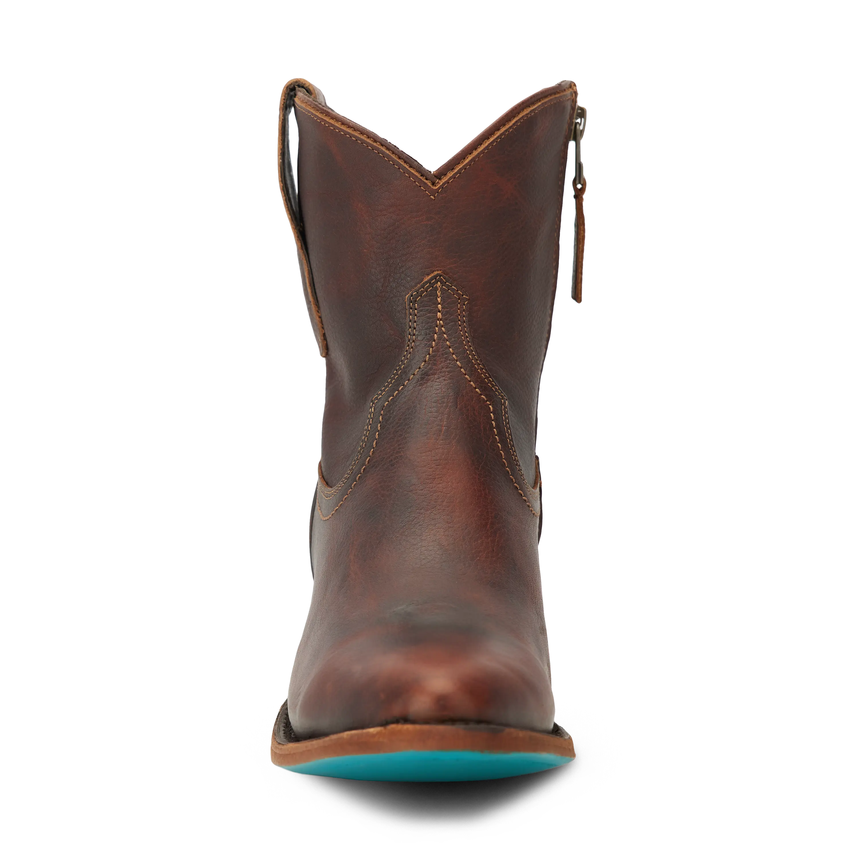 Plain Jane Bootie - Cognac Ladies Bootie Western Fashion by Lane