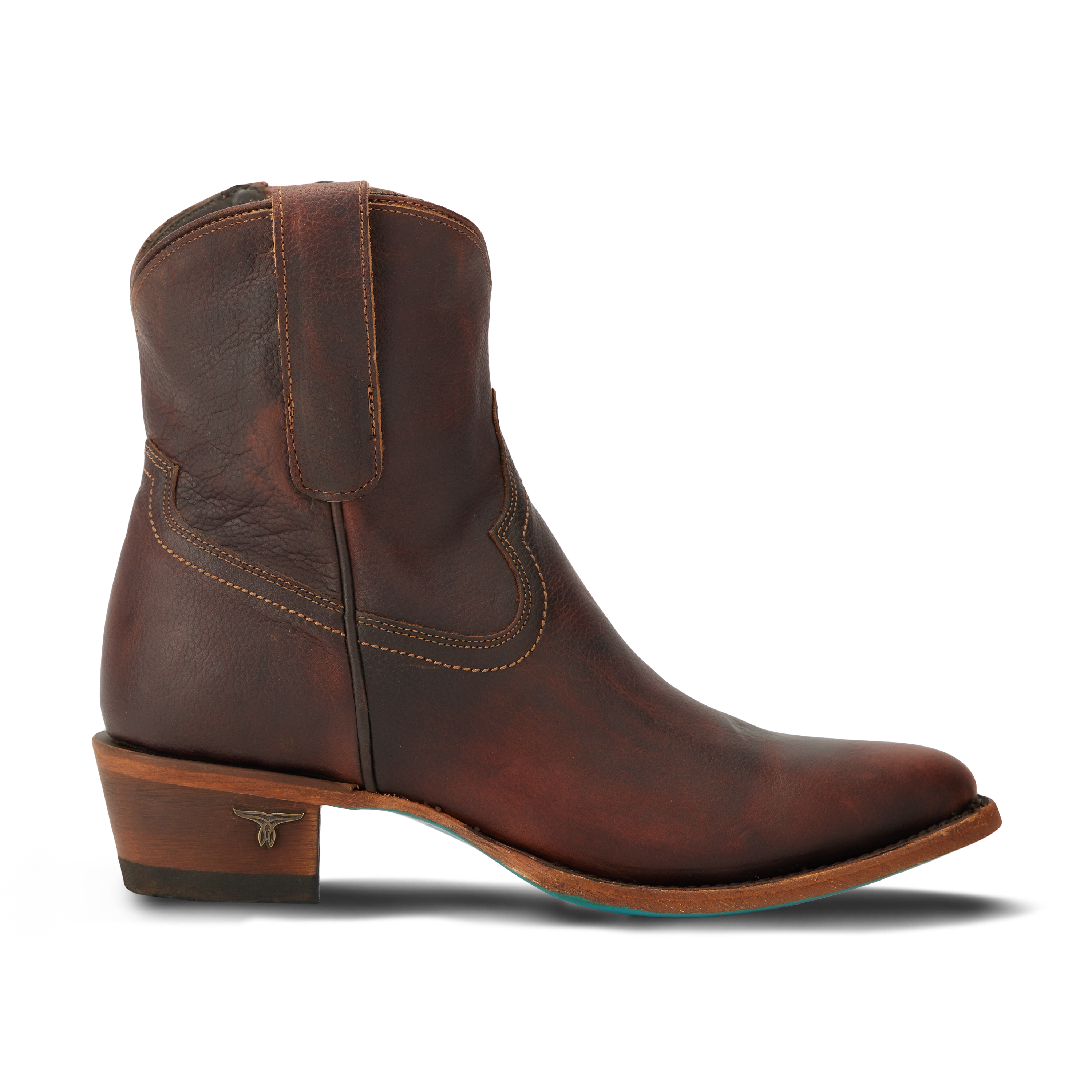 Plain Jane Bootie - Cognac Ladies Bootie Western Fashion by Lane