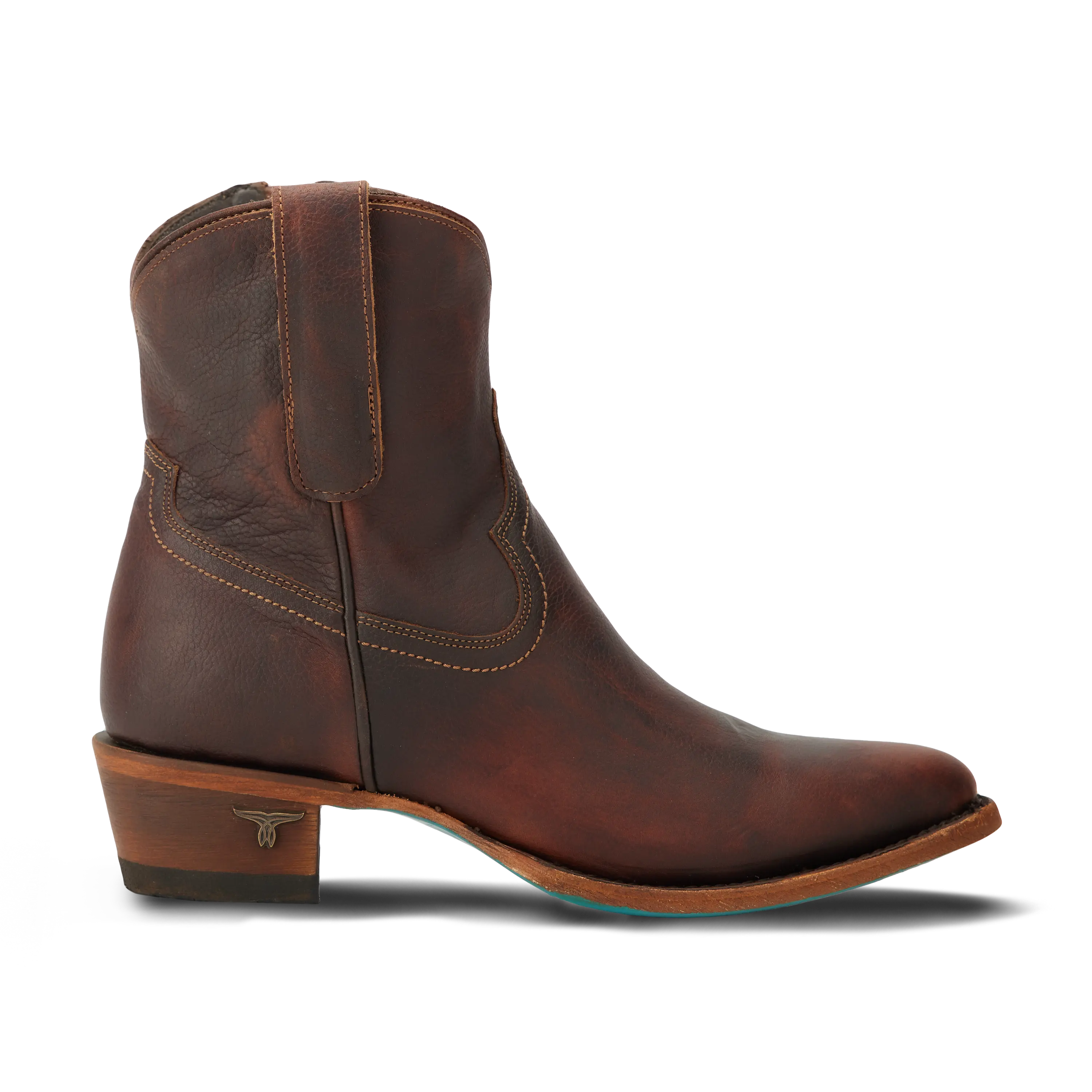 Plain Jane Bootie - Cognac Ladies Bootie Western Fashion by Lane