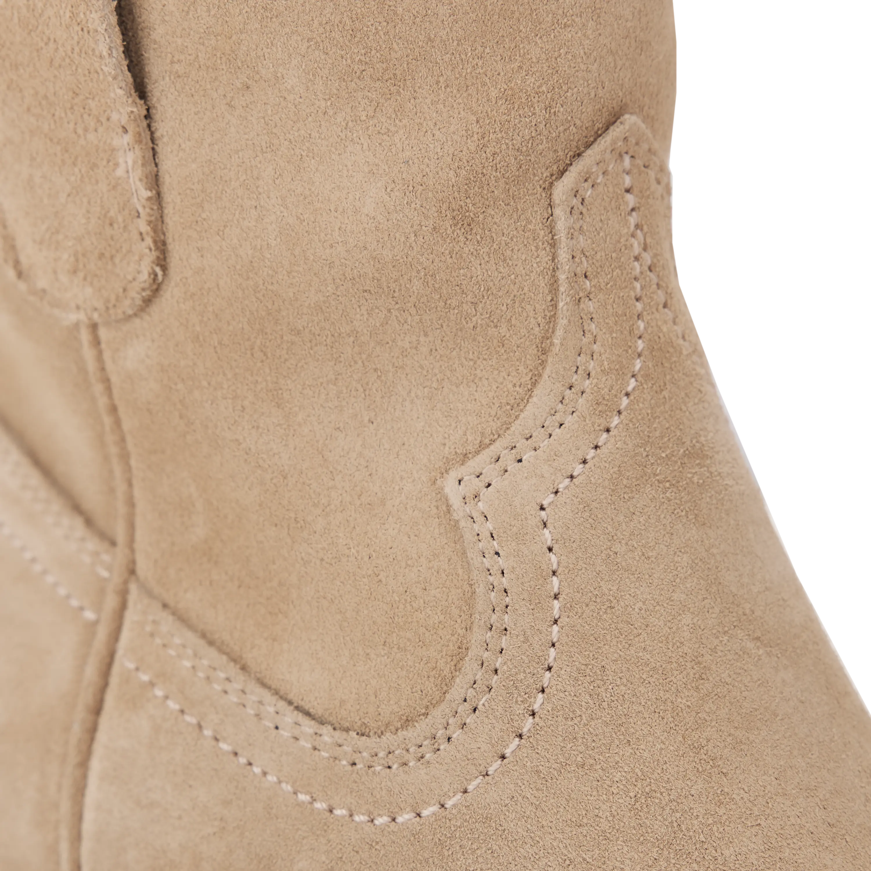 Plain Jane Bootie - Latte Suede Ladies Bootie Western Fashion by Lane
