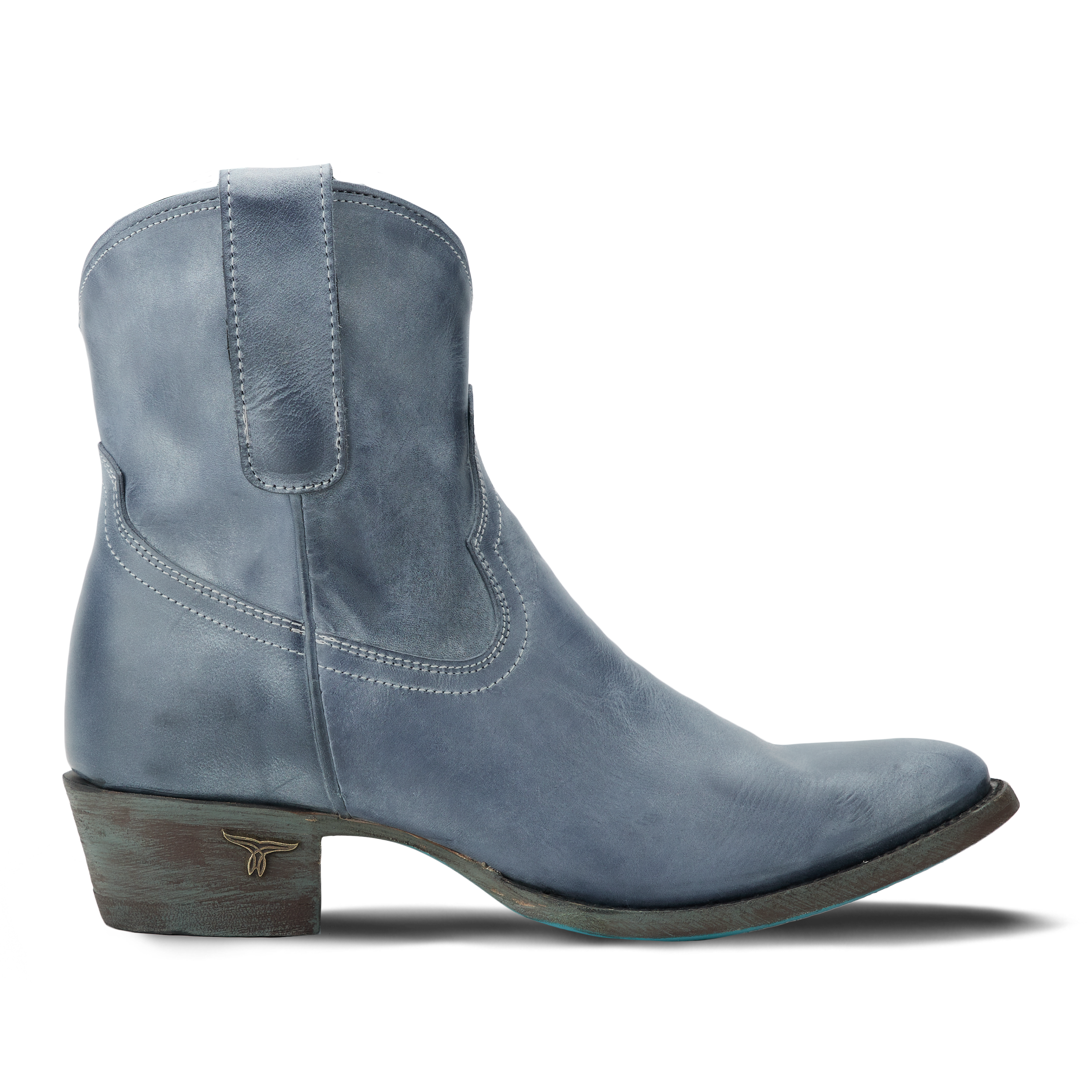 Plain Jane Bootie - Washed Denim Ladies Bootie Western Fashion by Lane