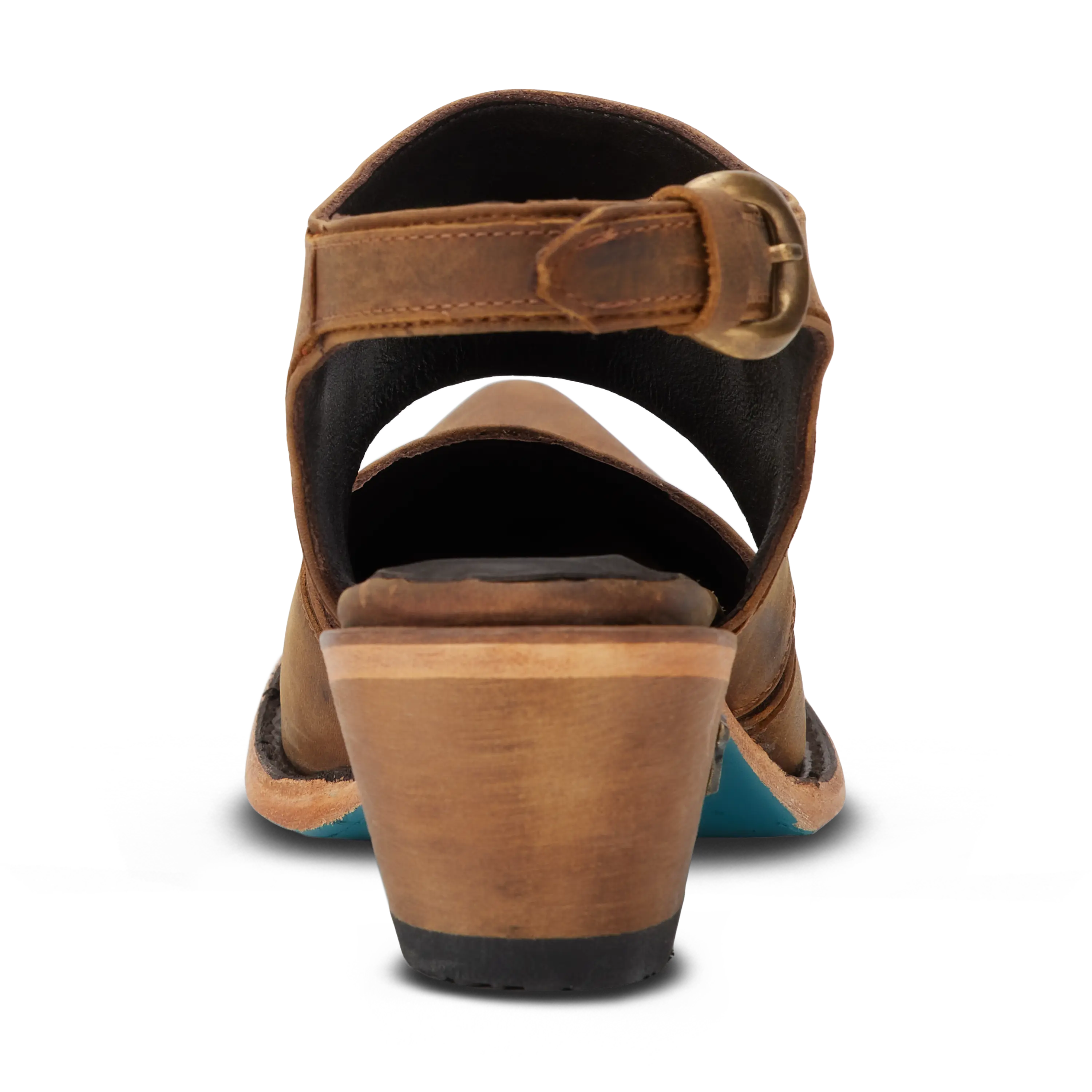 Plain Jane Slingback Mule - Burnt Caramel Mule Western Fashion by Lane