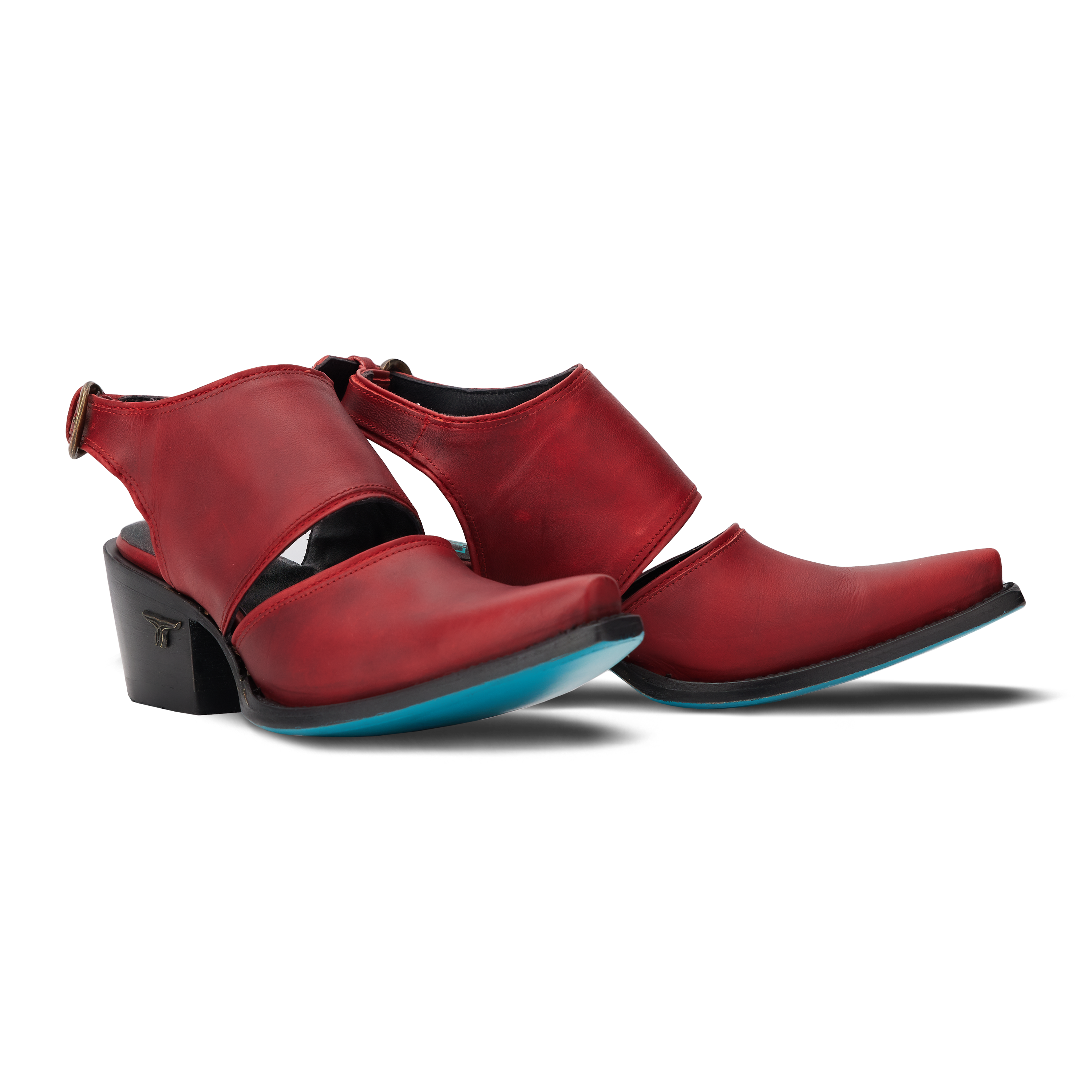 Plain Jane Slingback Mule - Smoldering Ruby Mule Smoldering Ruby Western Fashion by Lane