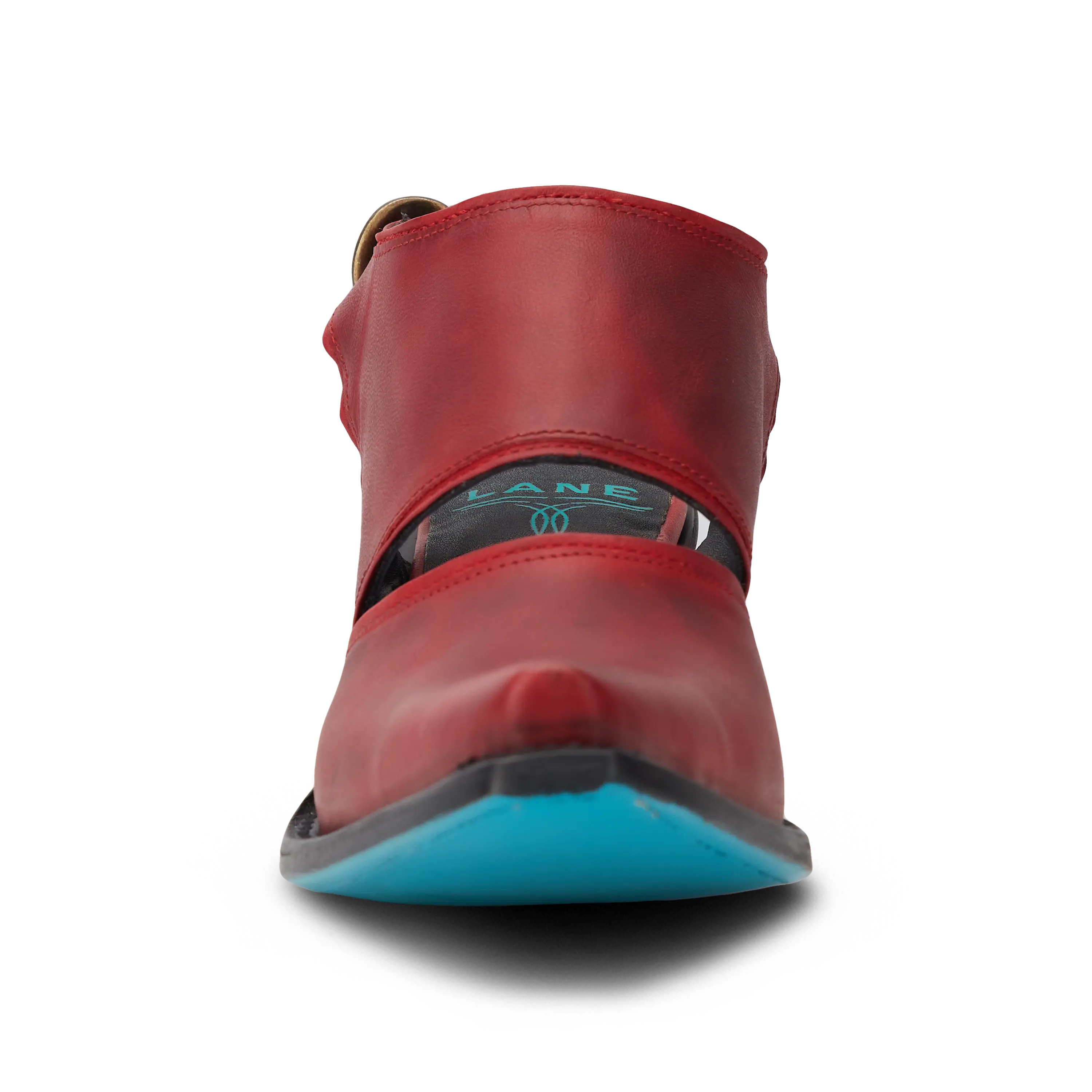 Plain Jane Slingback Mule - Smoldering Ruby Mule Western Fashion by Lane