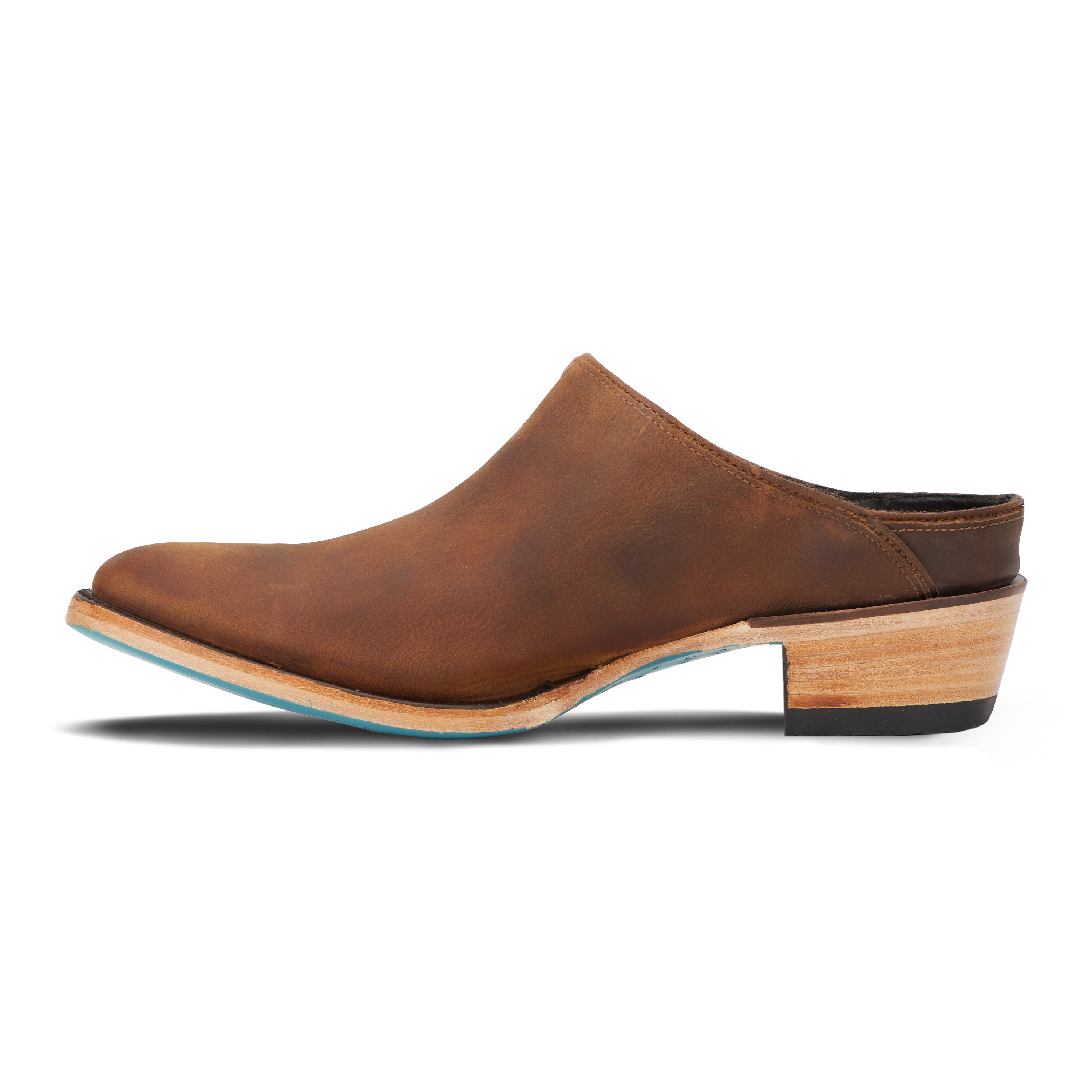 Plain Jane Mule - Burnt Caramel Mule Western Fashion by Lane