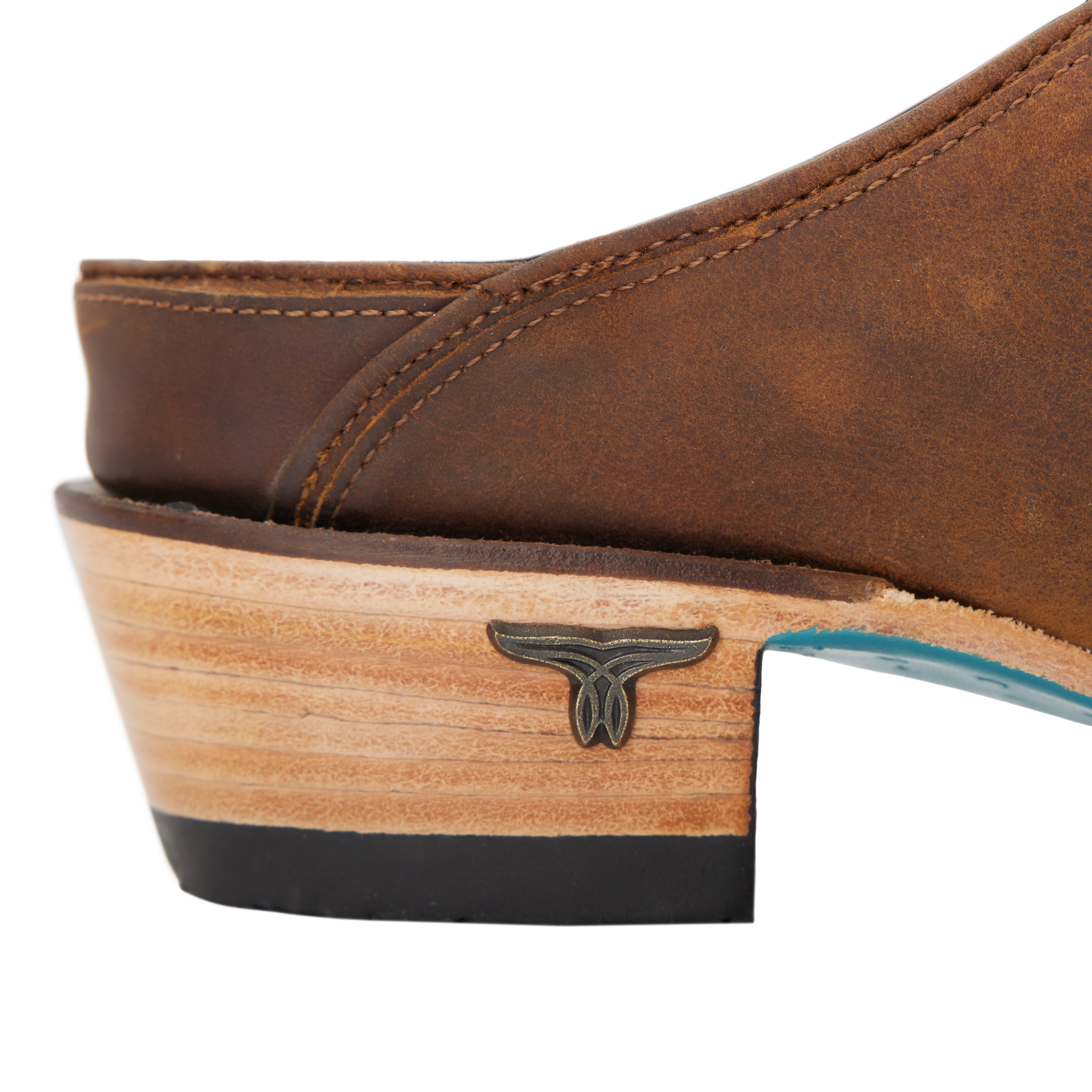 Plain Jane Mule - Burnt Caramel Mule Western Fashion by Lane