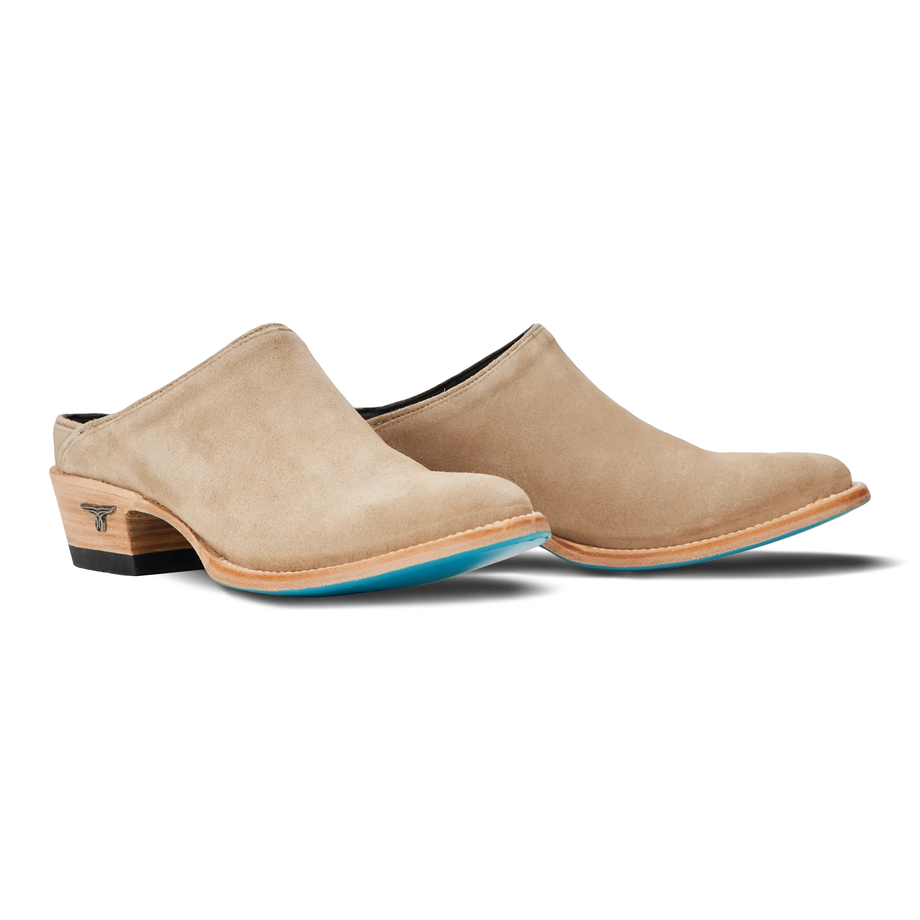 Plain Jane Mule - Latte Suede Mule Latte Suede Western Fashion by Lane