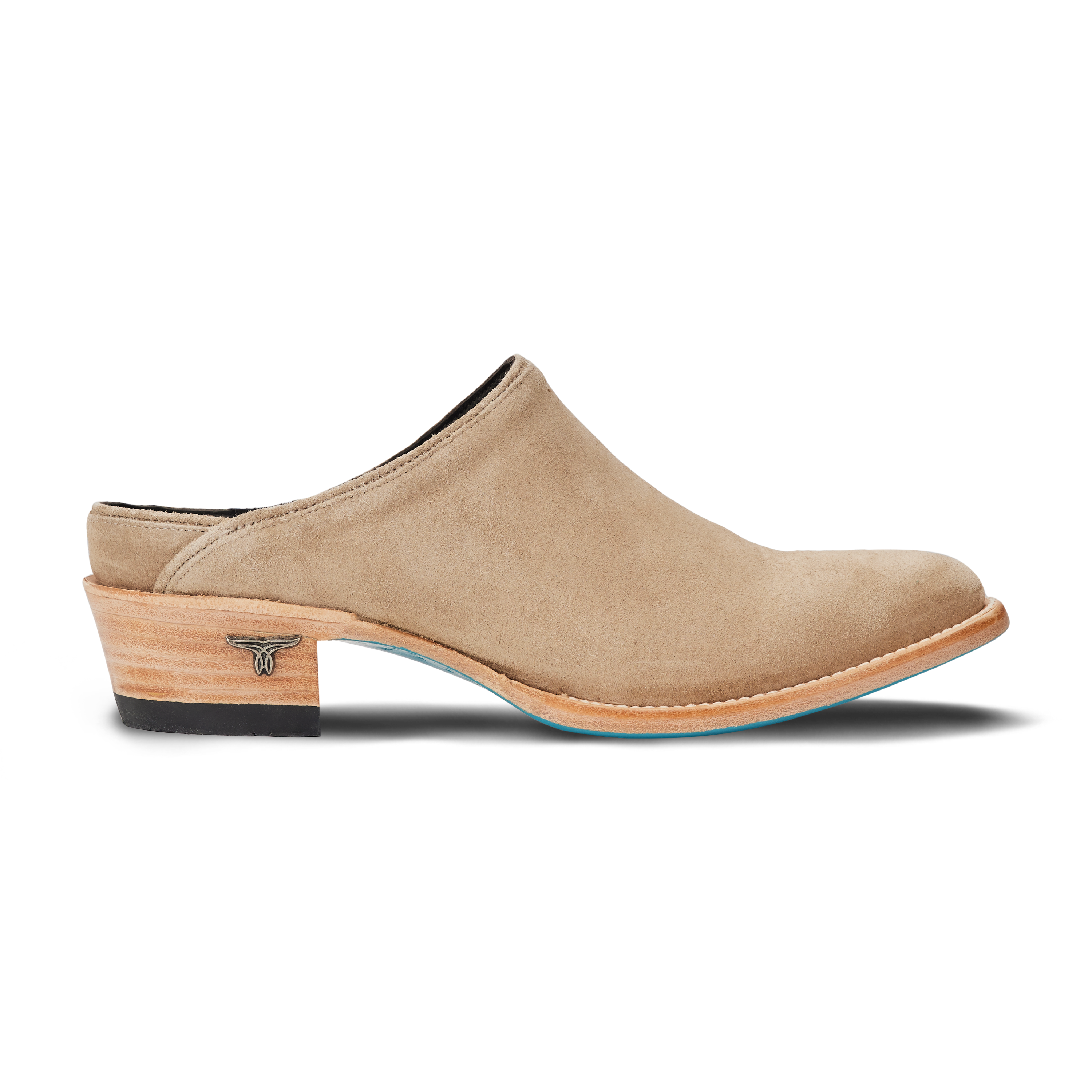 Plain Jane Mule - Latte Suede Mule Western Fashion by Lane