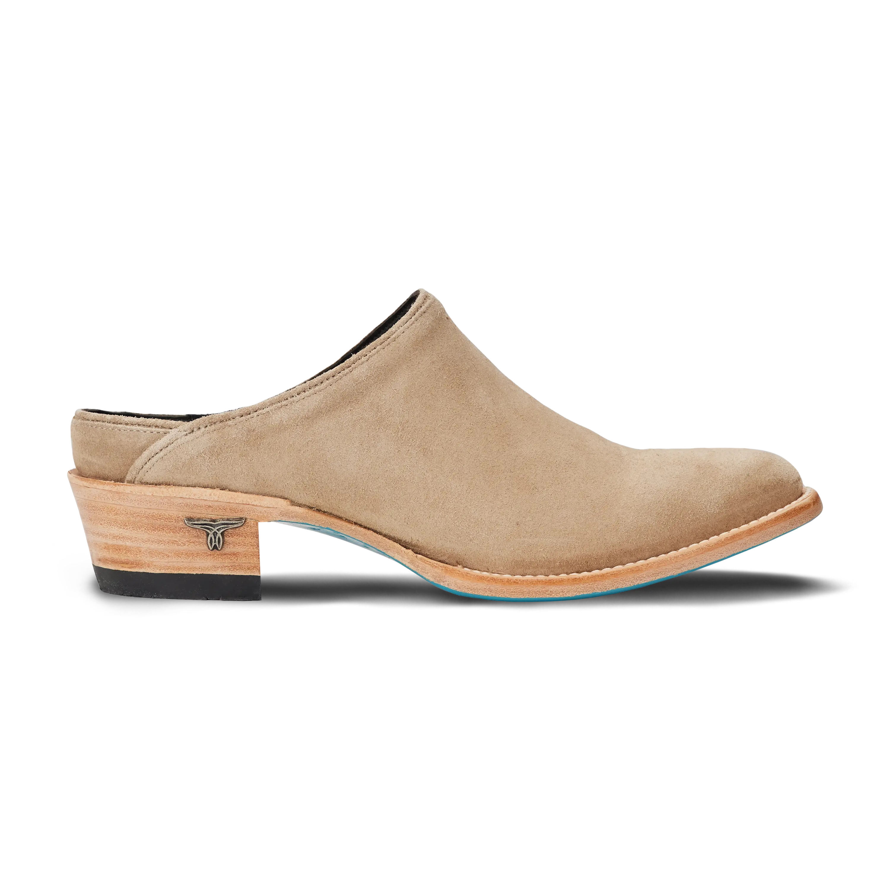 Plain Jane Mule - Latte Suede Mule Western Fashion by Lane