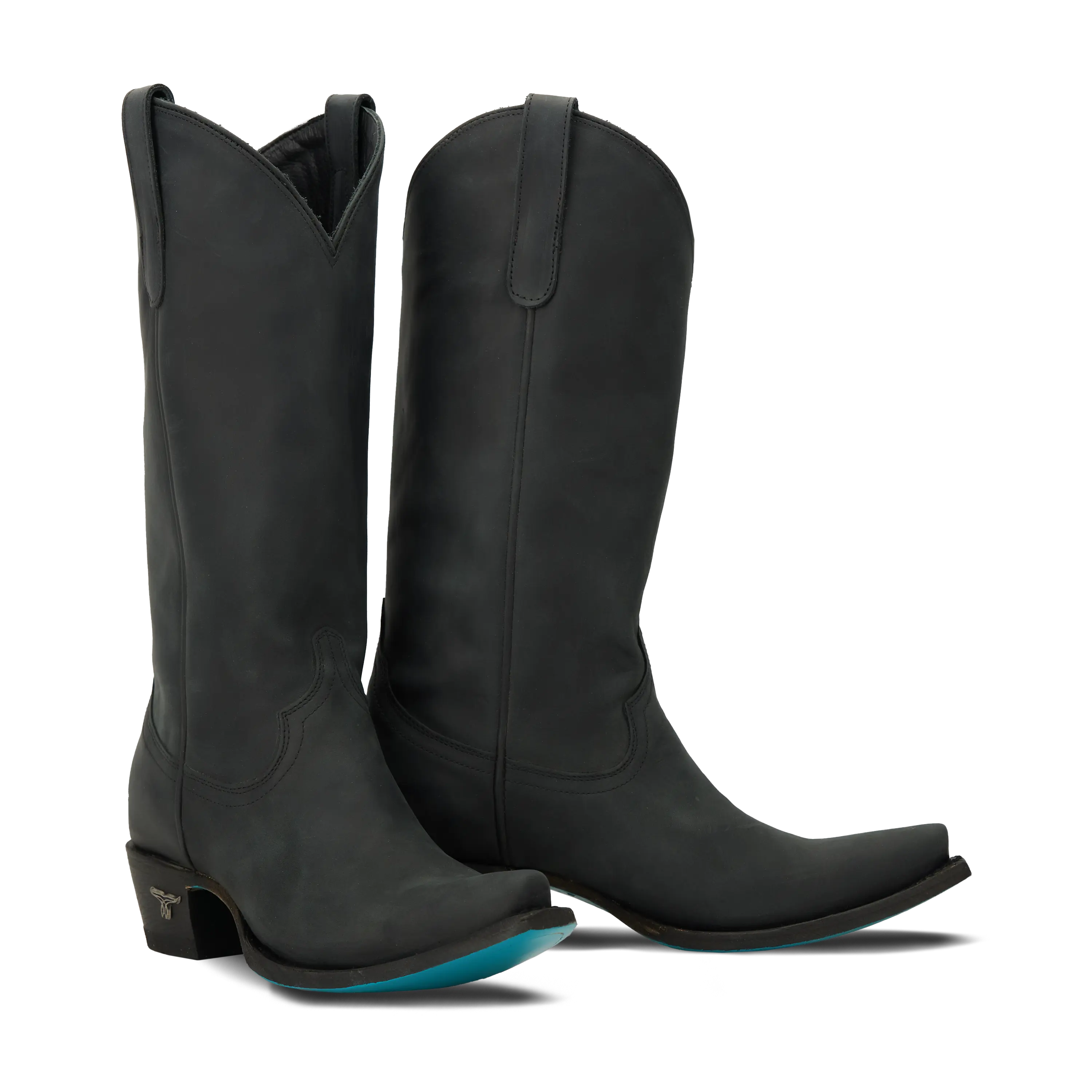 Emma Jane Boot - Matte Black Ladies Bootie Matte Black Western Fashion by Lane