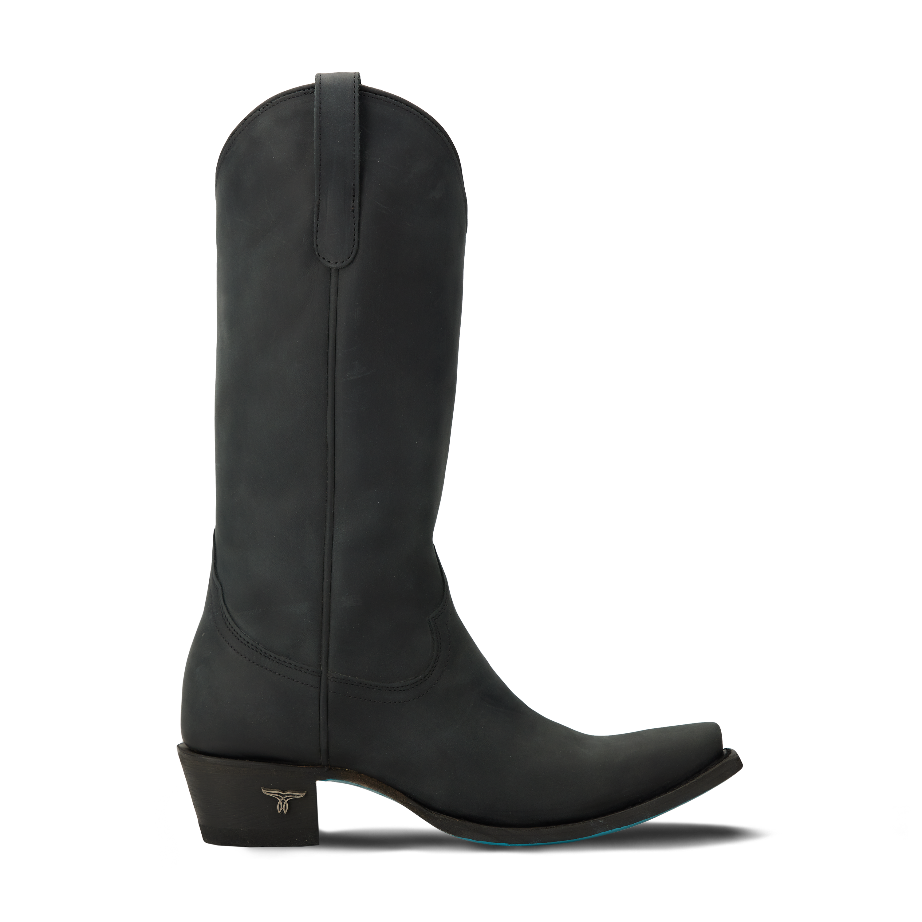 Emma Jane Boot - Matte Black Ladies Bootie Western Fashion by Lane