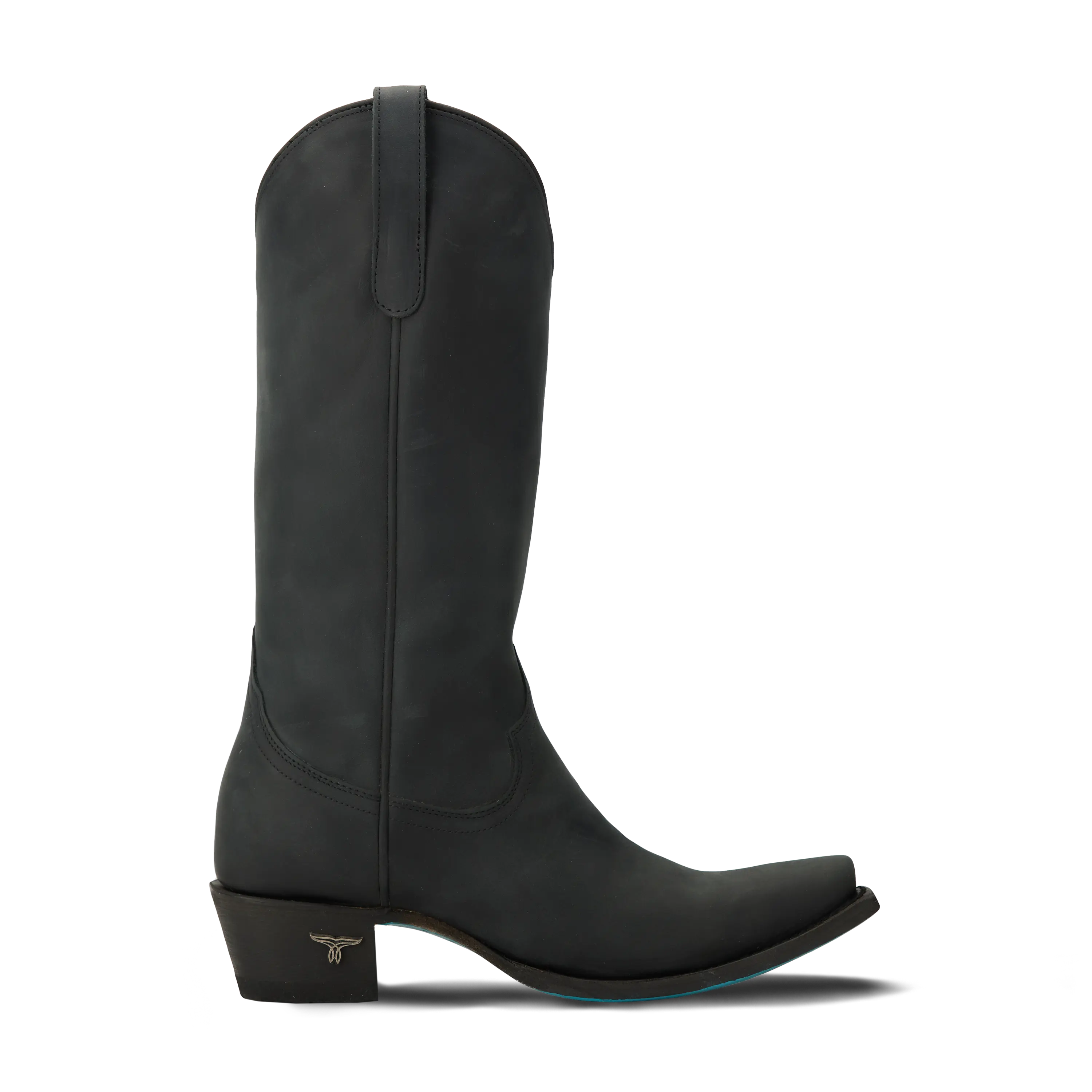 Emma Jane Boot - Matte Black Ladies Bootie Western Fashion by Lane