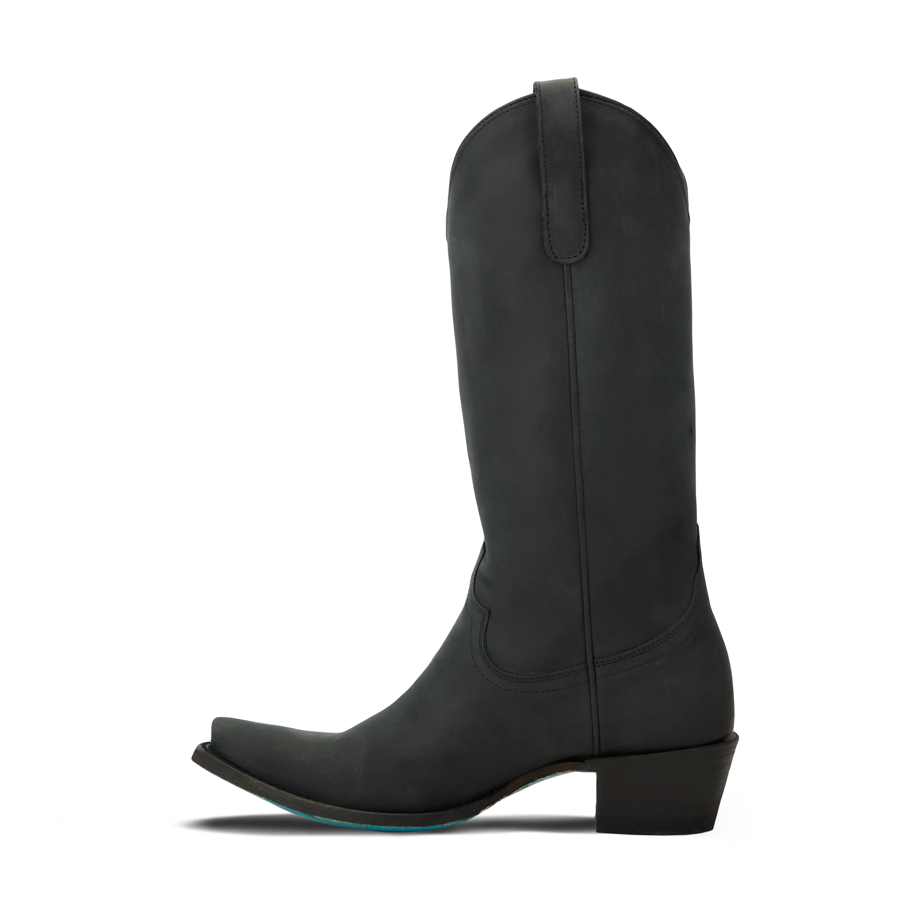 Emma Jane Boot - Matte Black Ladies Bootie Western Fashion by Lane