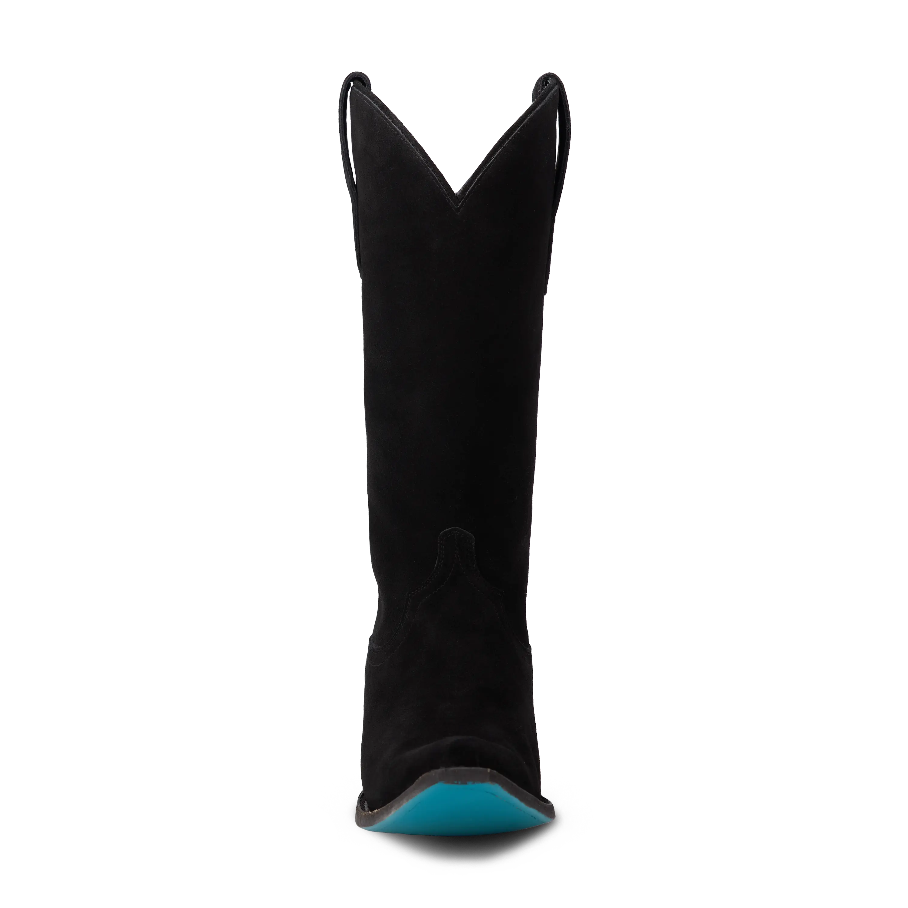 Emma Jane Boot - Soft Black Suede Ladies Boot Western Fashion by Lane