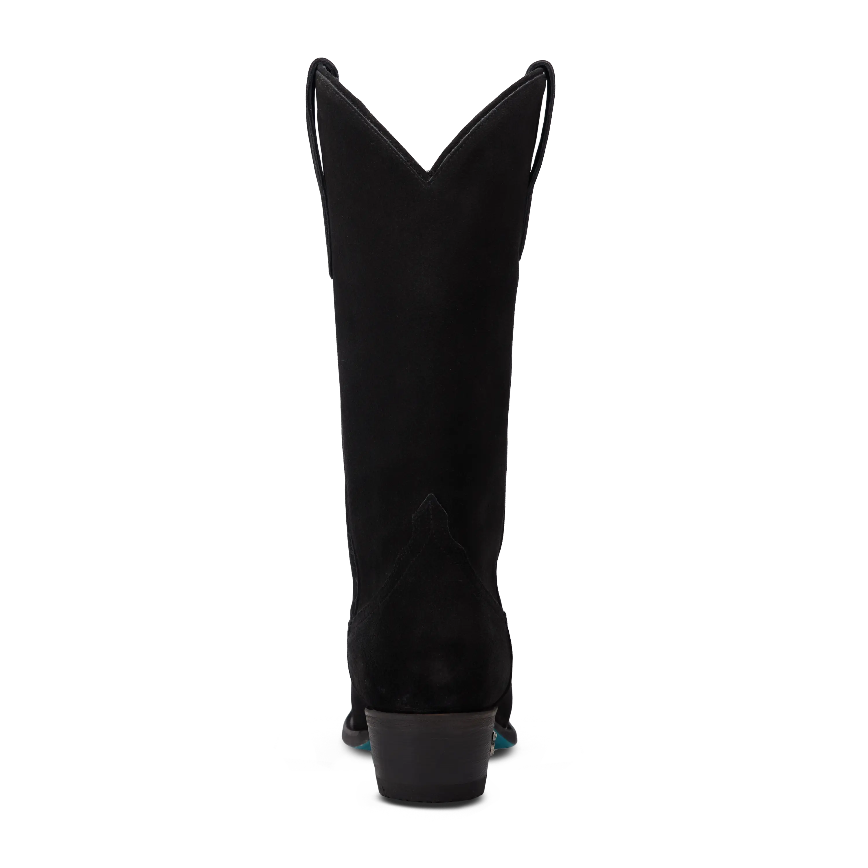 Emma Jane Boot - Soft Black Suede Ladies Boot Western Fashion by Lane