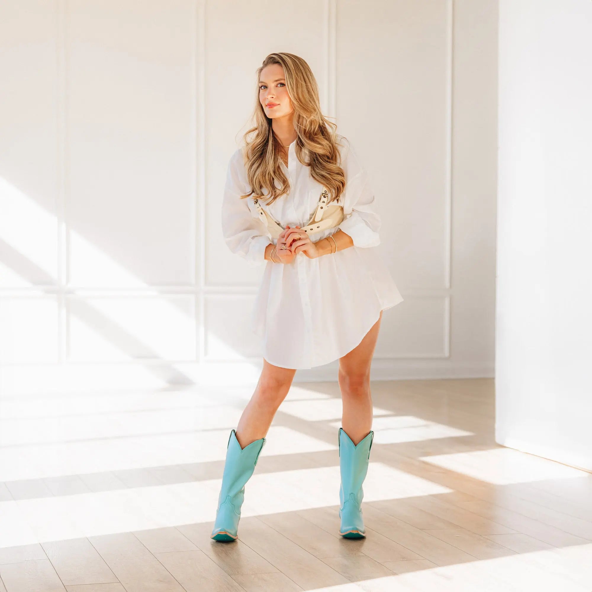 Emma Jane Boot - Turquoise Blaze Ladies Boot Western Fashion by Lane