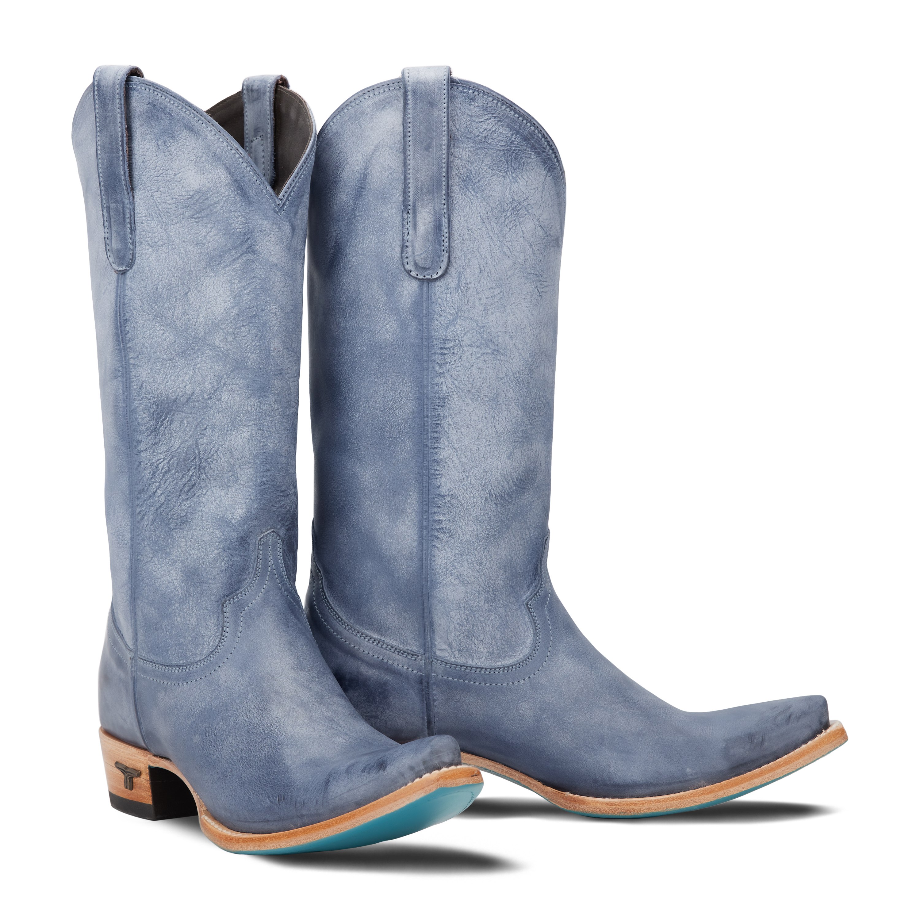 Emma Jane Boot - Washed Denim Ladies Boot Western Fashion by Lane