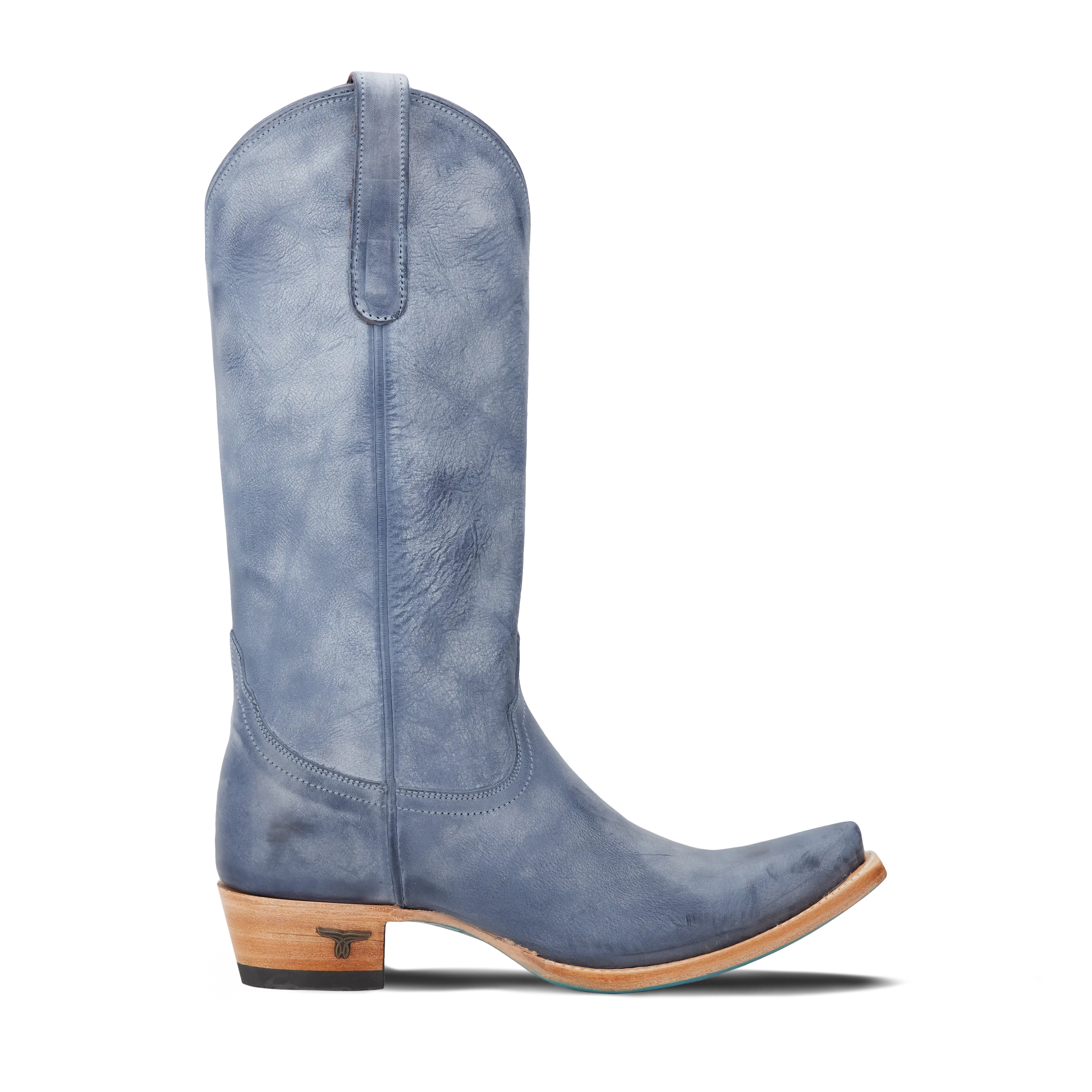 Emma Jane Boot - Washed Denim Ladies Boot Western Fashion by Lane