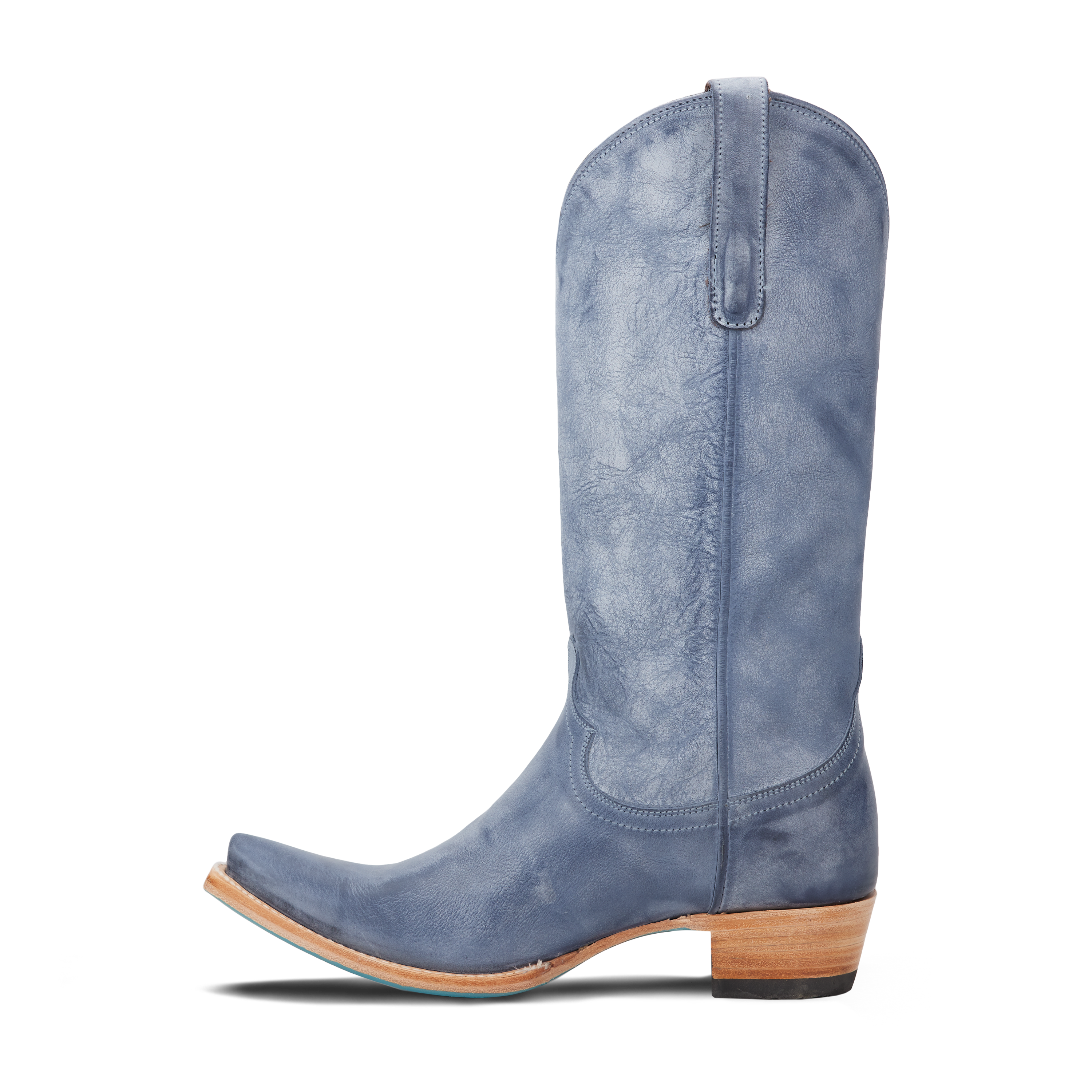 Emma Jane Boot - Washed Denim Ladies Boot Western Fashion by Lane