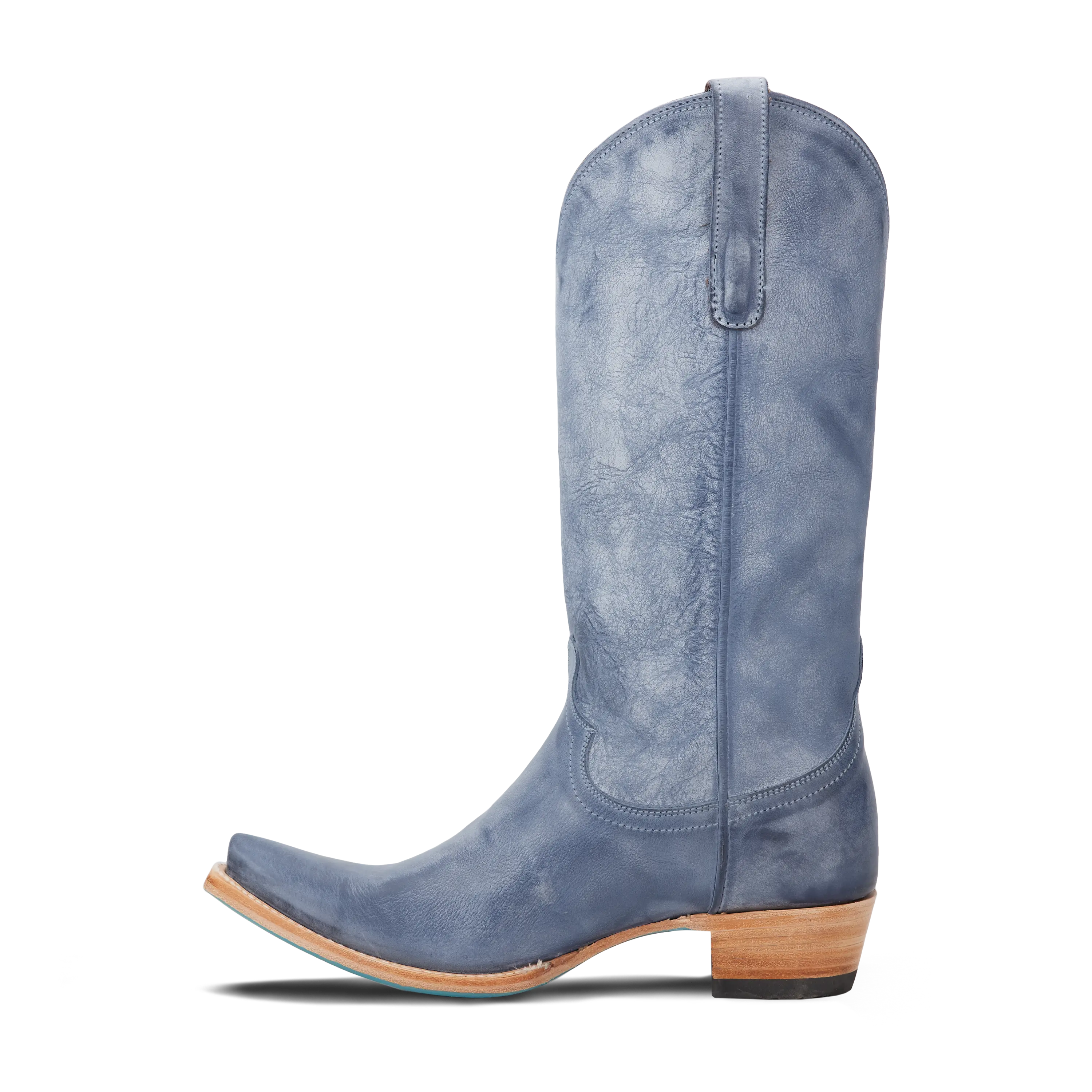 Emma Jane Boot - Washed Denim Ladies Boot Western Fashion by Lane