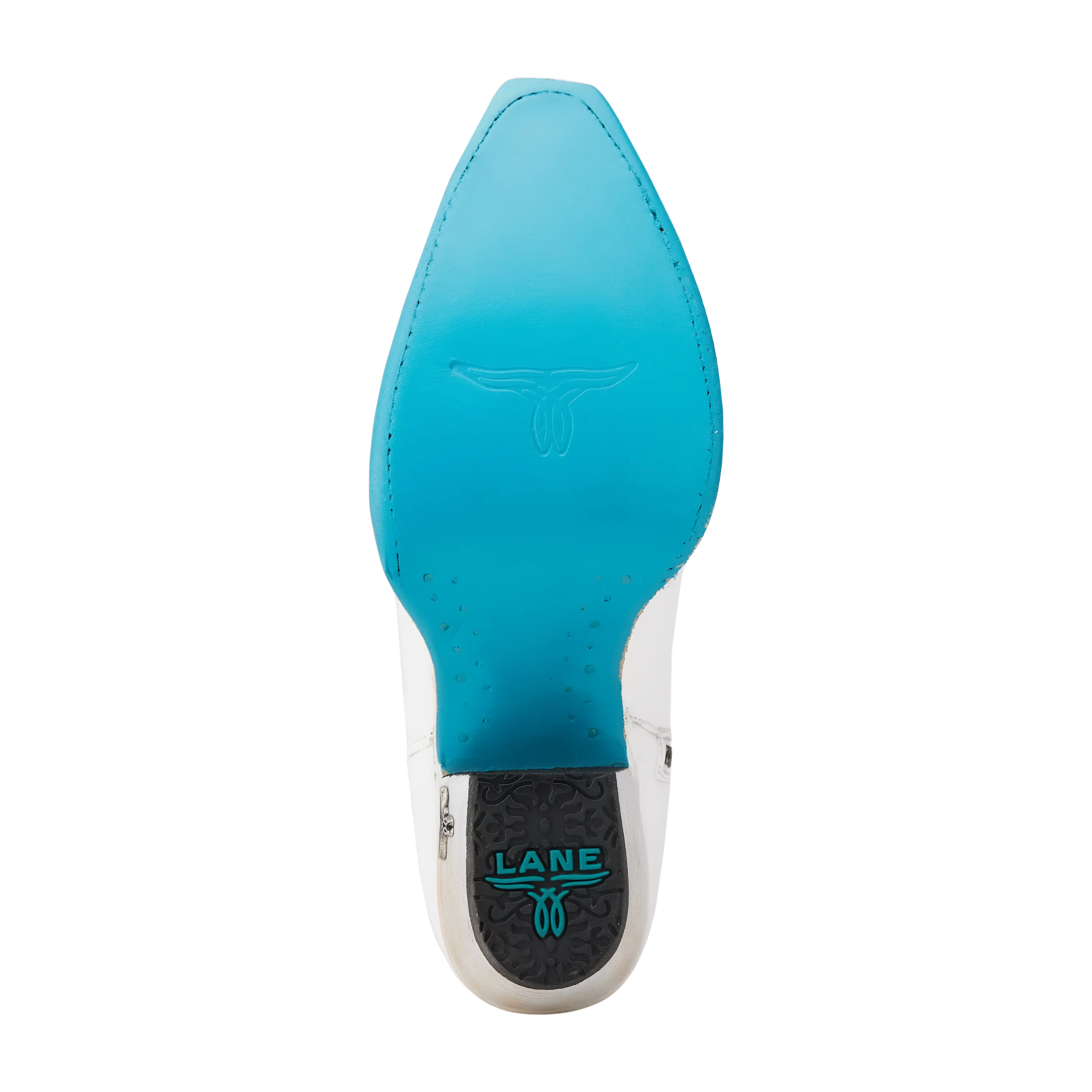 Smokeshow Bootie - Matte White Ladies Bootie Western Fashion by Lane