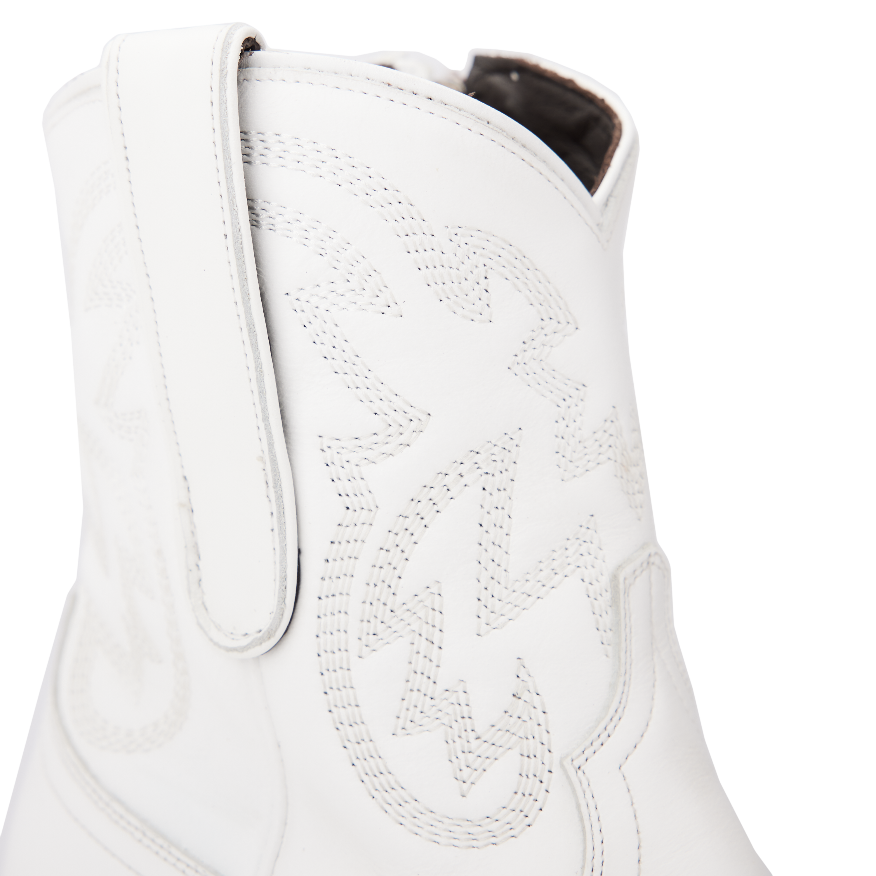 Smokeshow Bootie - Matte White Ladies Bootie Western Fashion by Lane