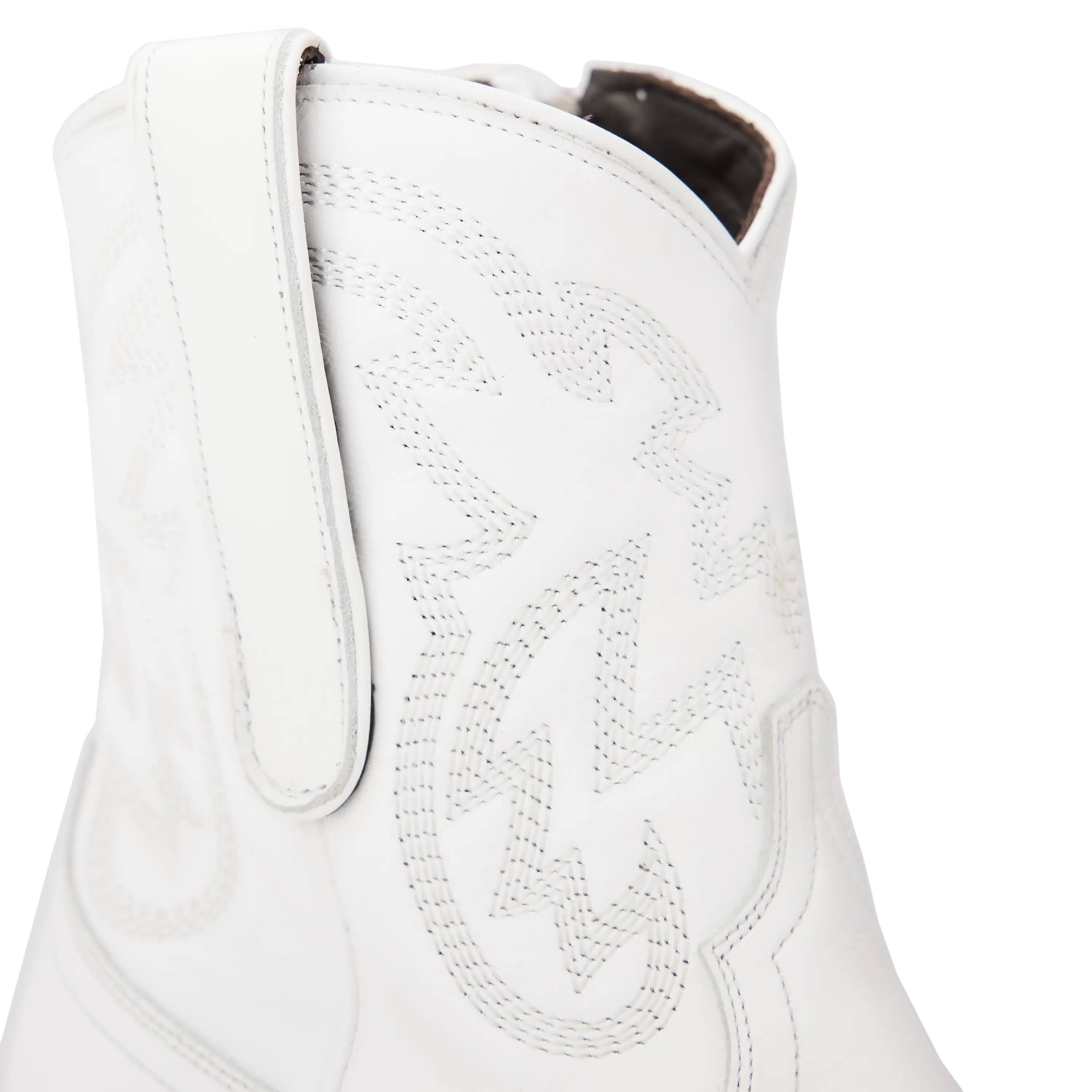Smokeshow Bootie - Matte White Ladies Bootie Western Fashion by Lane