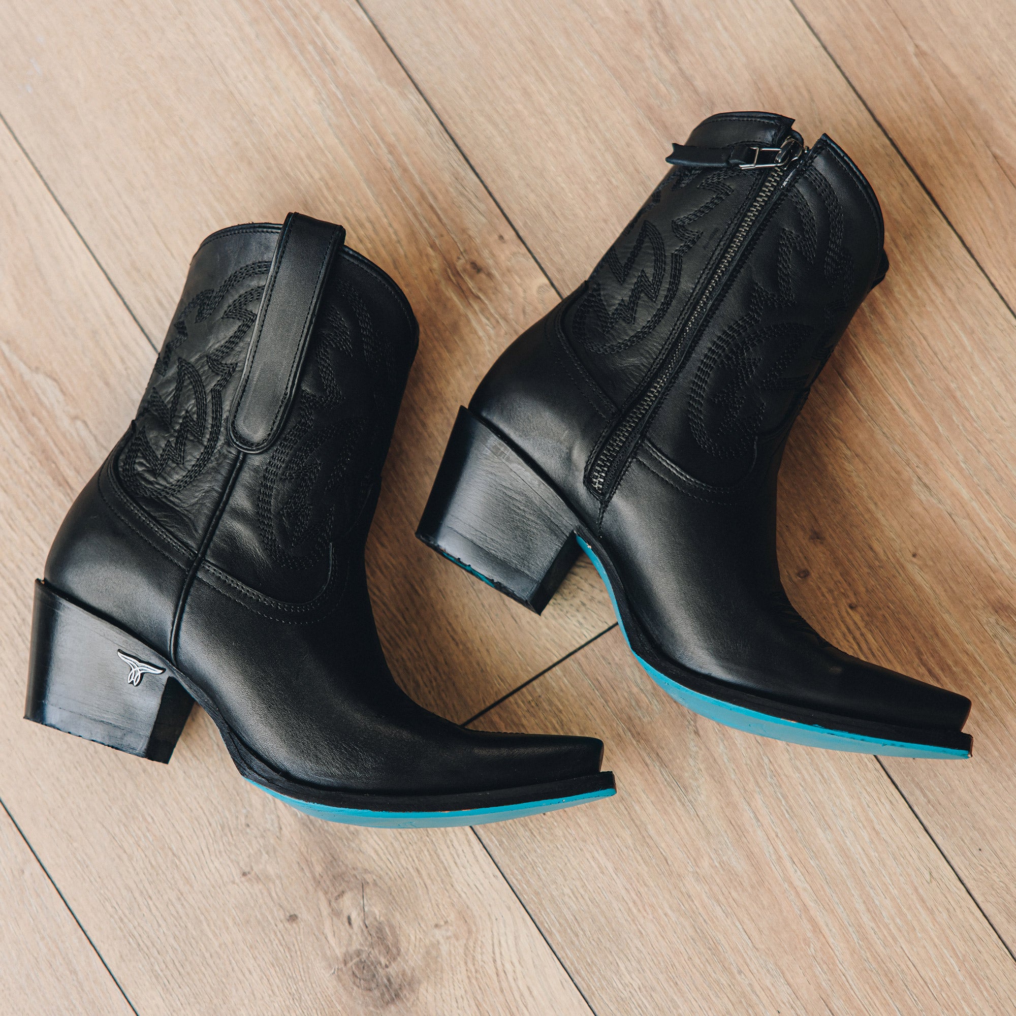 Smokeshow Bootie - Jet Black Ladies Bootie Western Fashion by Lane