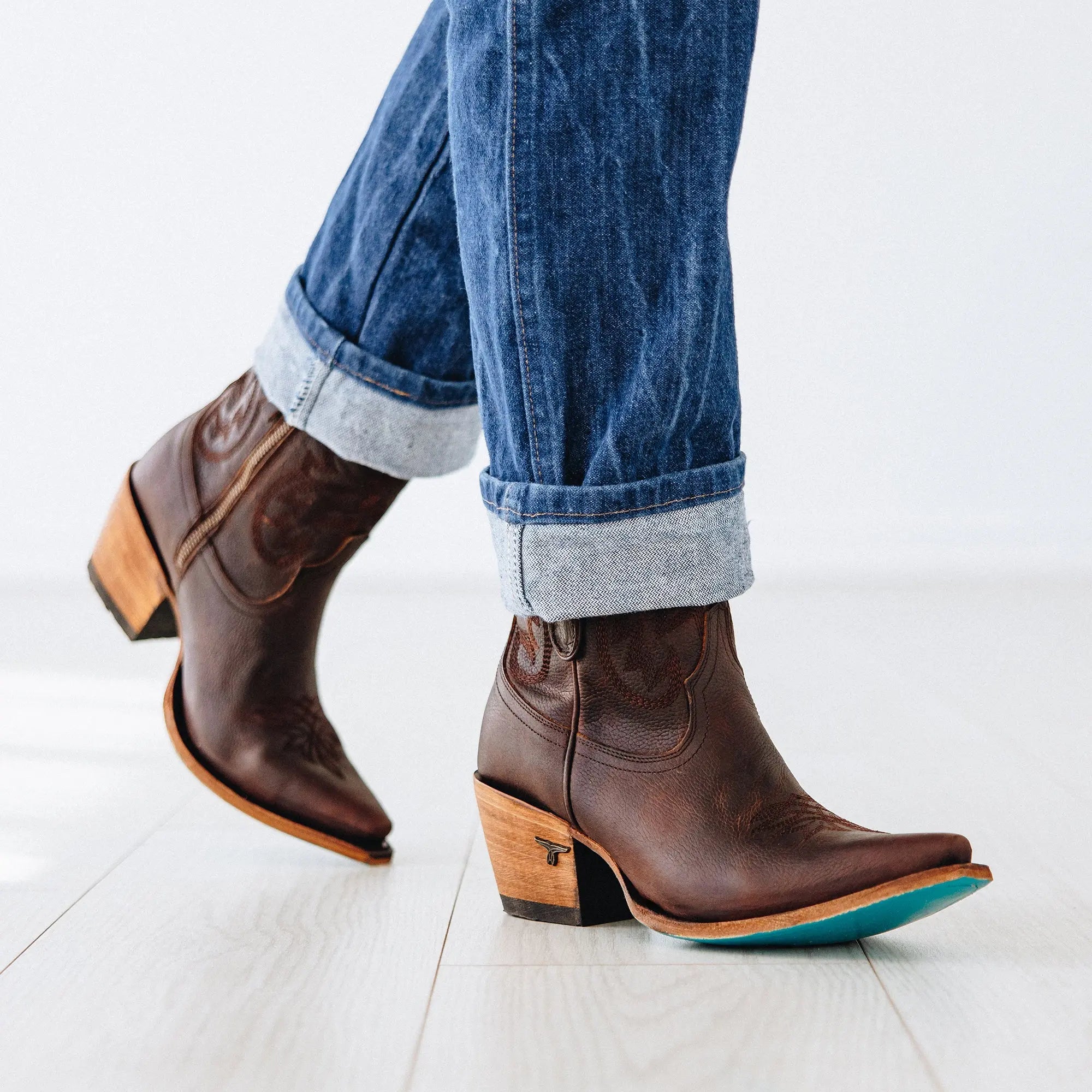 Smokeshow Bootie - Cognac Ladies Bootie Western Fashion by Lane
