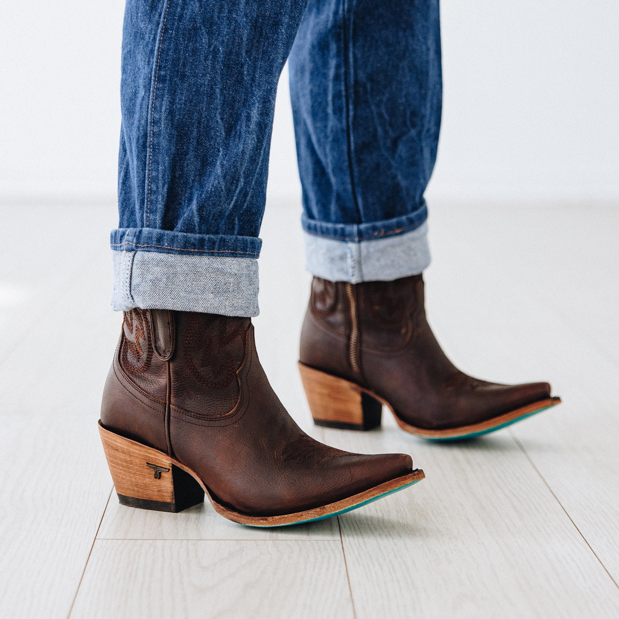 Smokeshow Bootie - Cognac Ladies Bootie Western Fashion by Lane