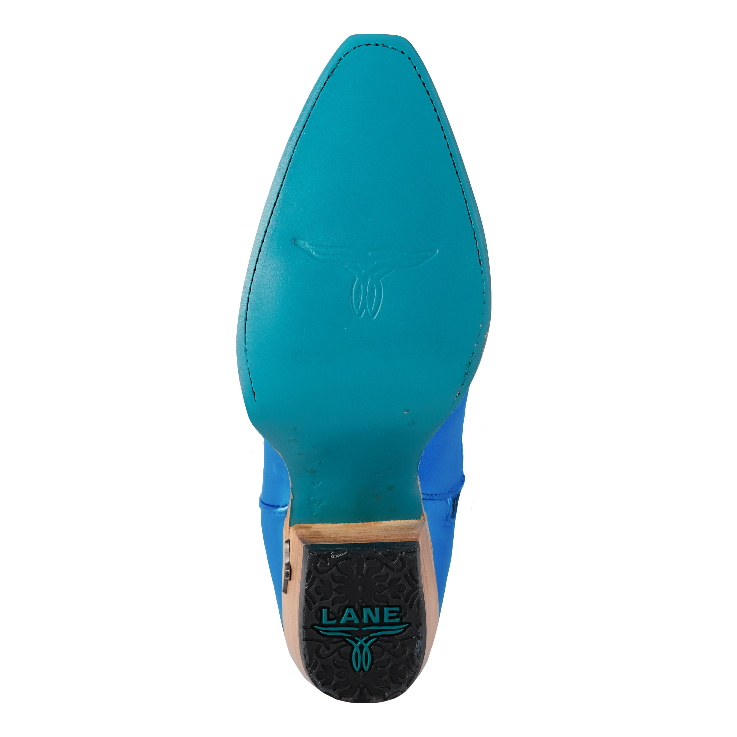 Smokeshow Bootie - Cobalt Metallic Ladies Bootie Western Fashion by Lane