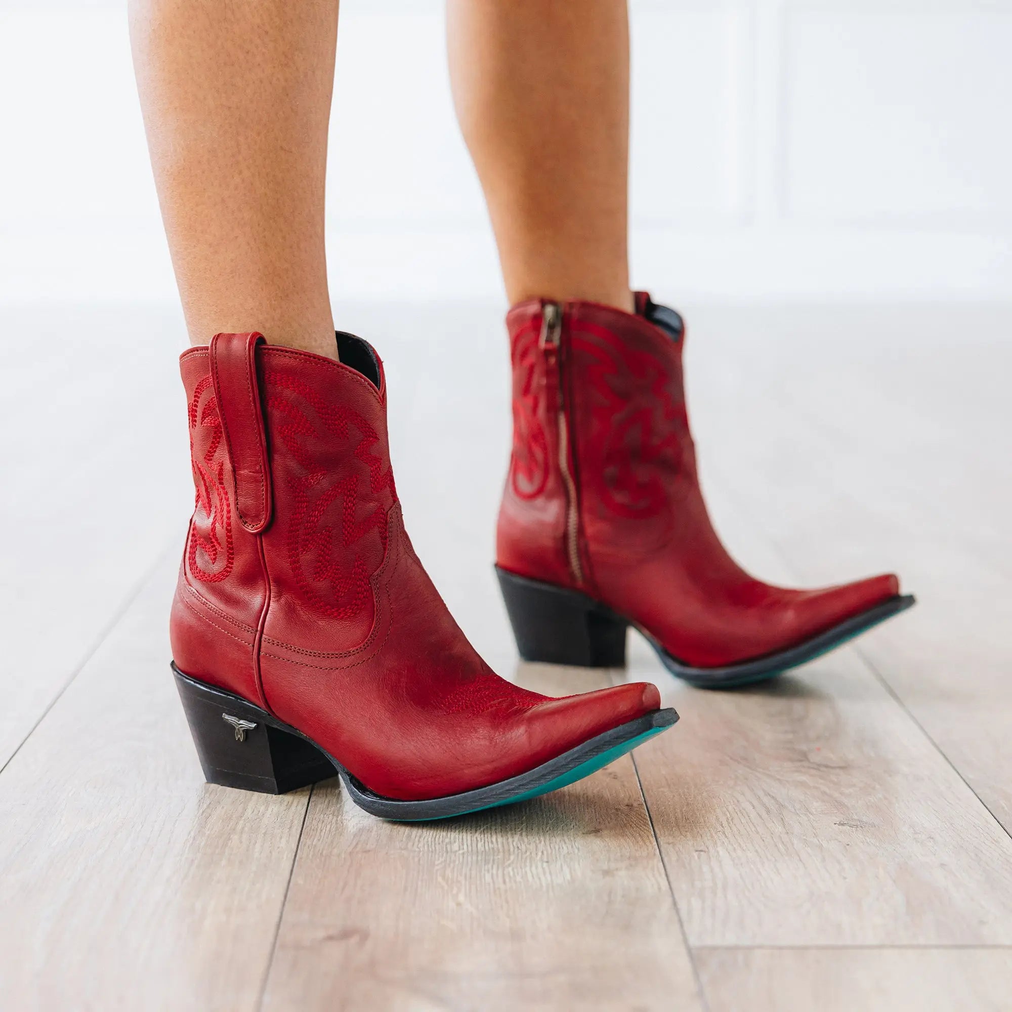 Smokeshow Bootie - Smoldering Ruby Ladies Bootie Western Fashion by Lane