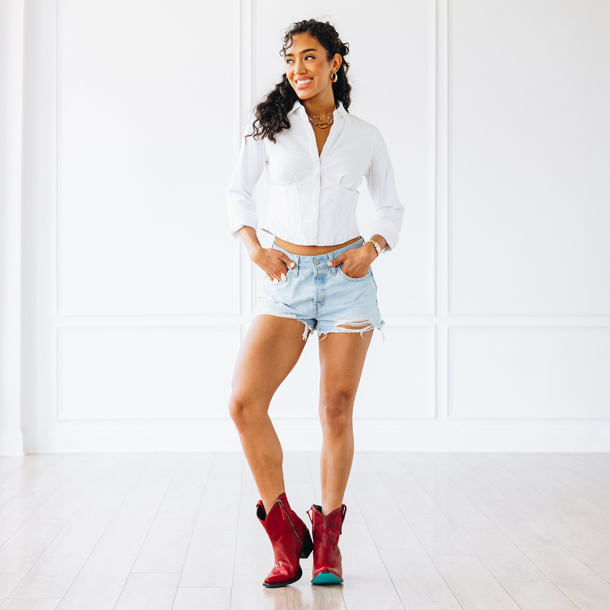 Smokeshow Bootie - Smoldering Ruby Ladies Bootie Western Fashion by Lane