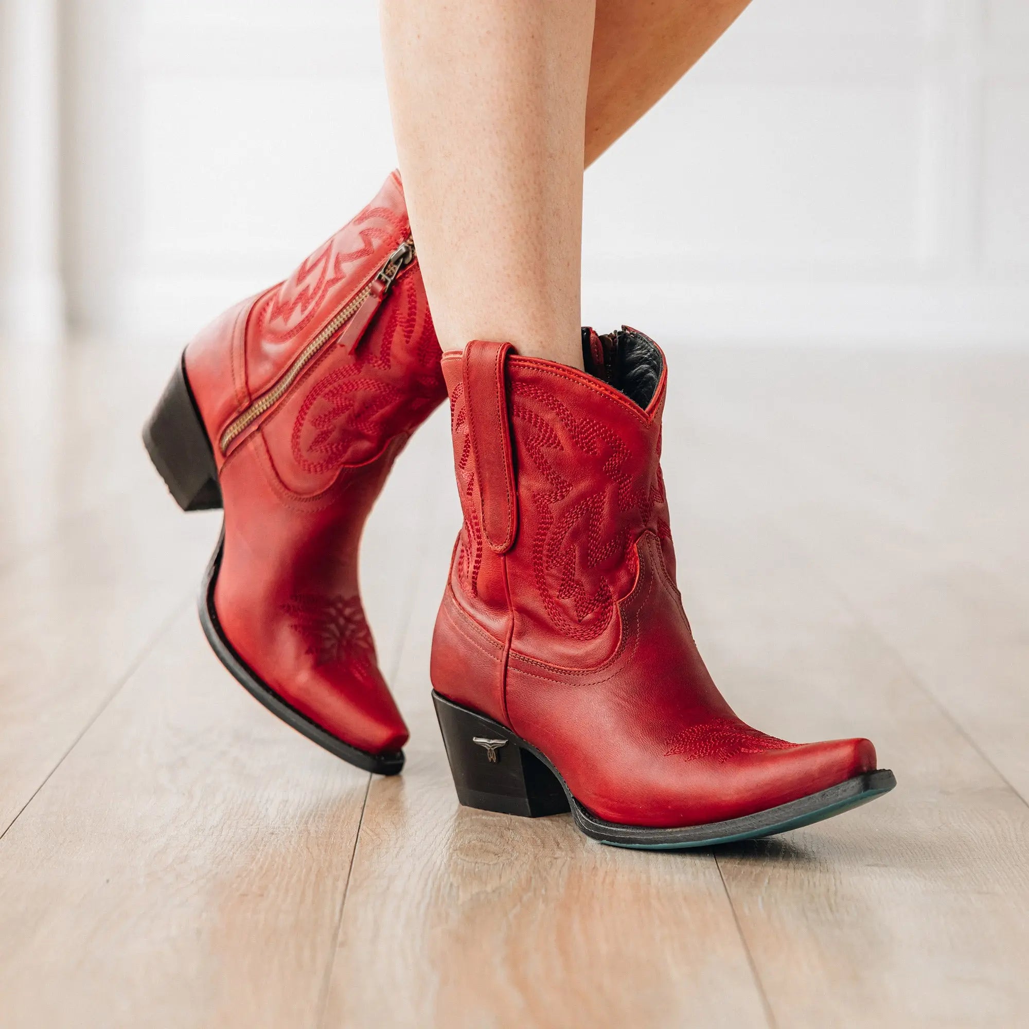 Smokeshow Bootie - Smoldering Ruby Ladies Bootie Western Fashion by Lane