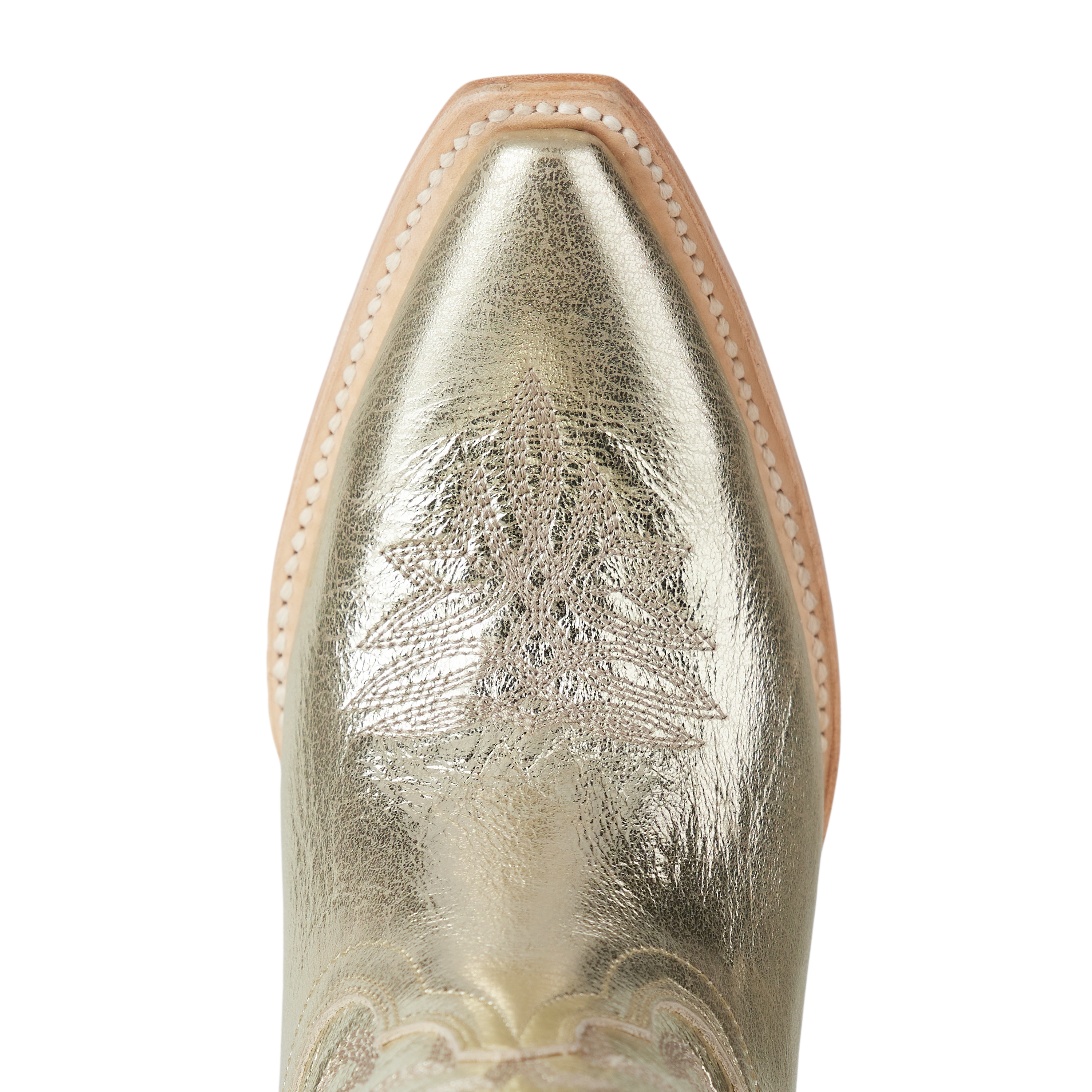 Smokeshow Bootie - Champagne Metallic Ladies Bootie Western Fashion by Lane