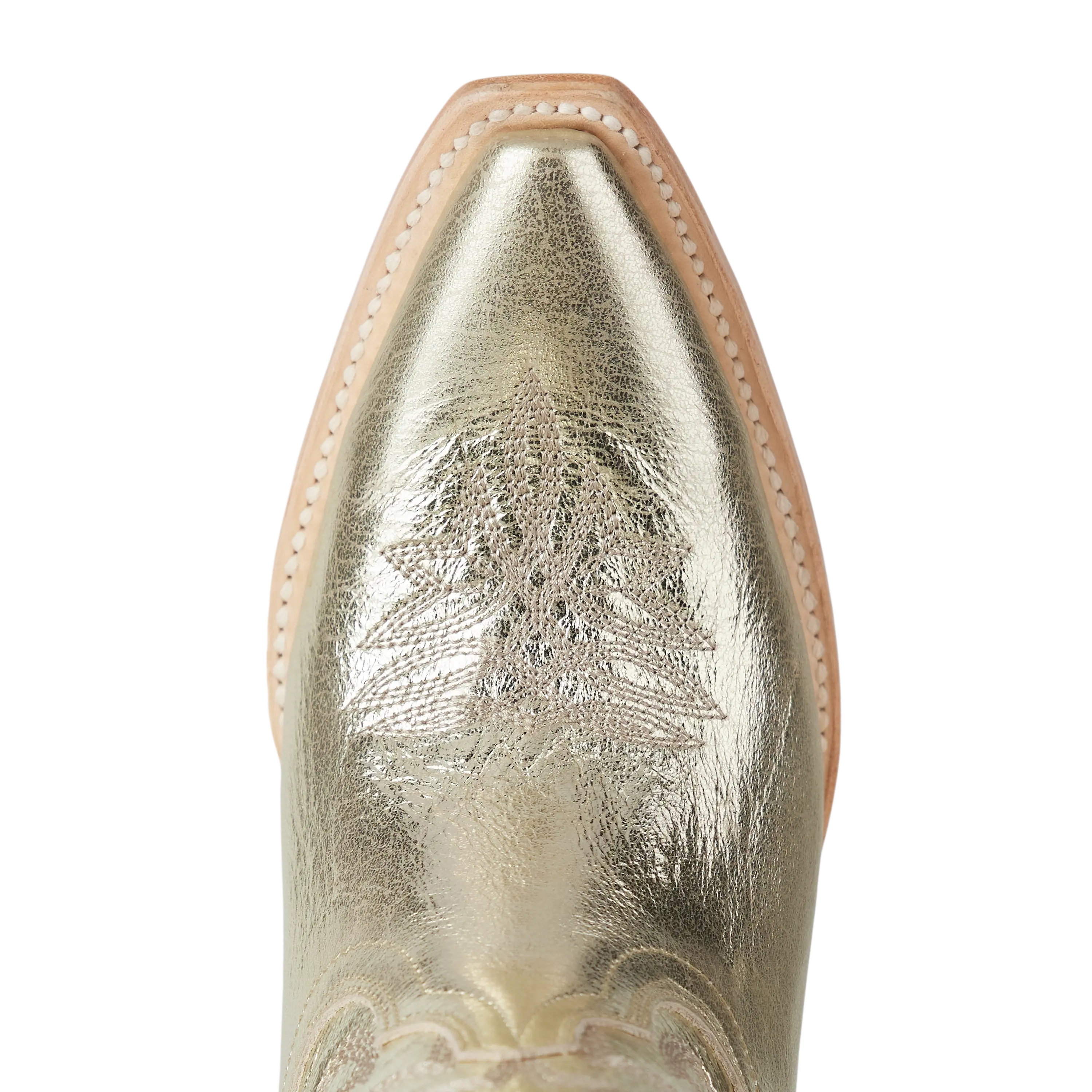 Smokeshow Bootie - Champagne Metallic Ladies Bootie Western Fashion by Lane