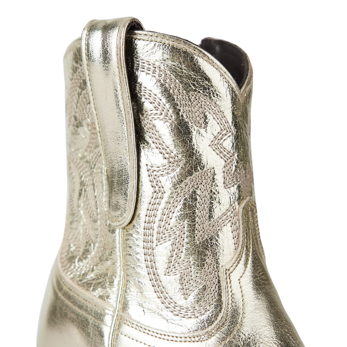 Smokeshow Bootie - Champagne Metallic
