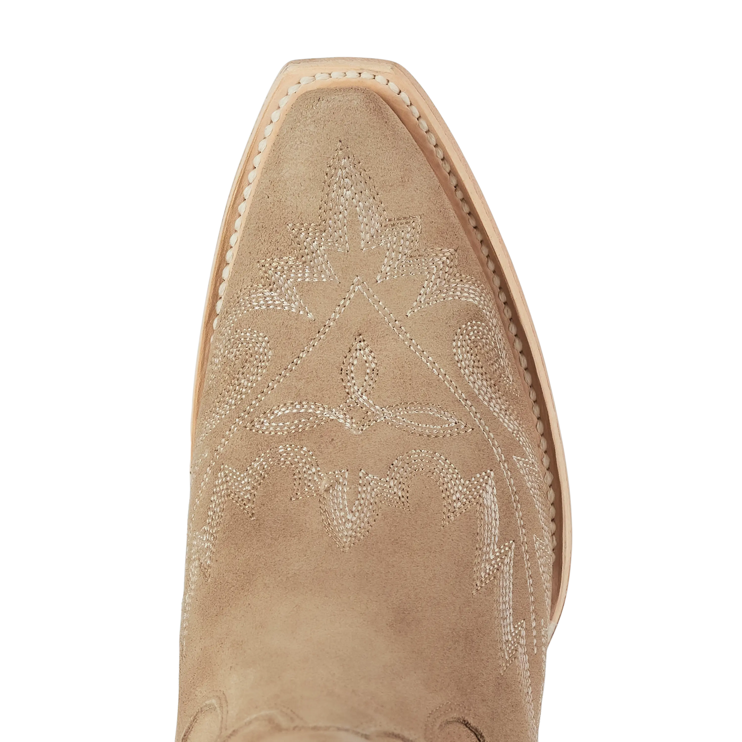 Lexington Knee High Corset - Latte Suede Ladies Boot Western Fashion by Lane