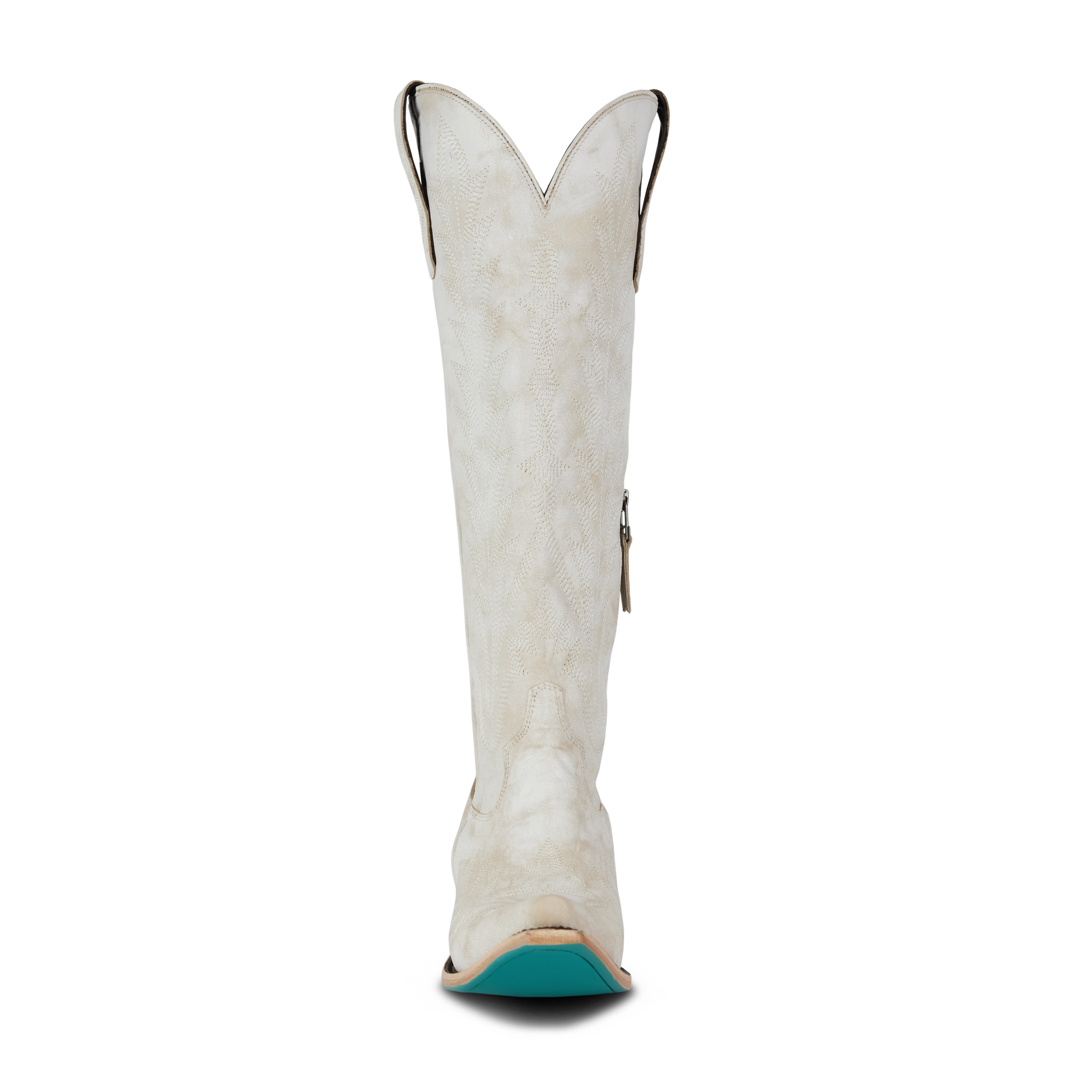 Lexington Knee High Corset - Ceramic Crackle Ladies Boot Western Fashion by Lane