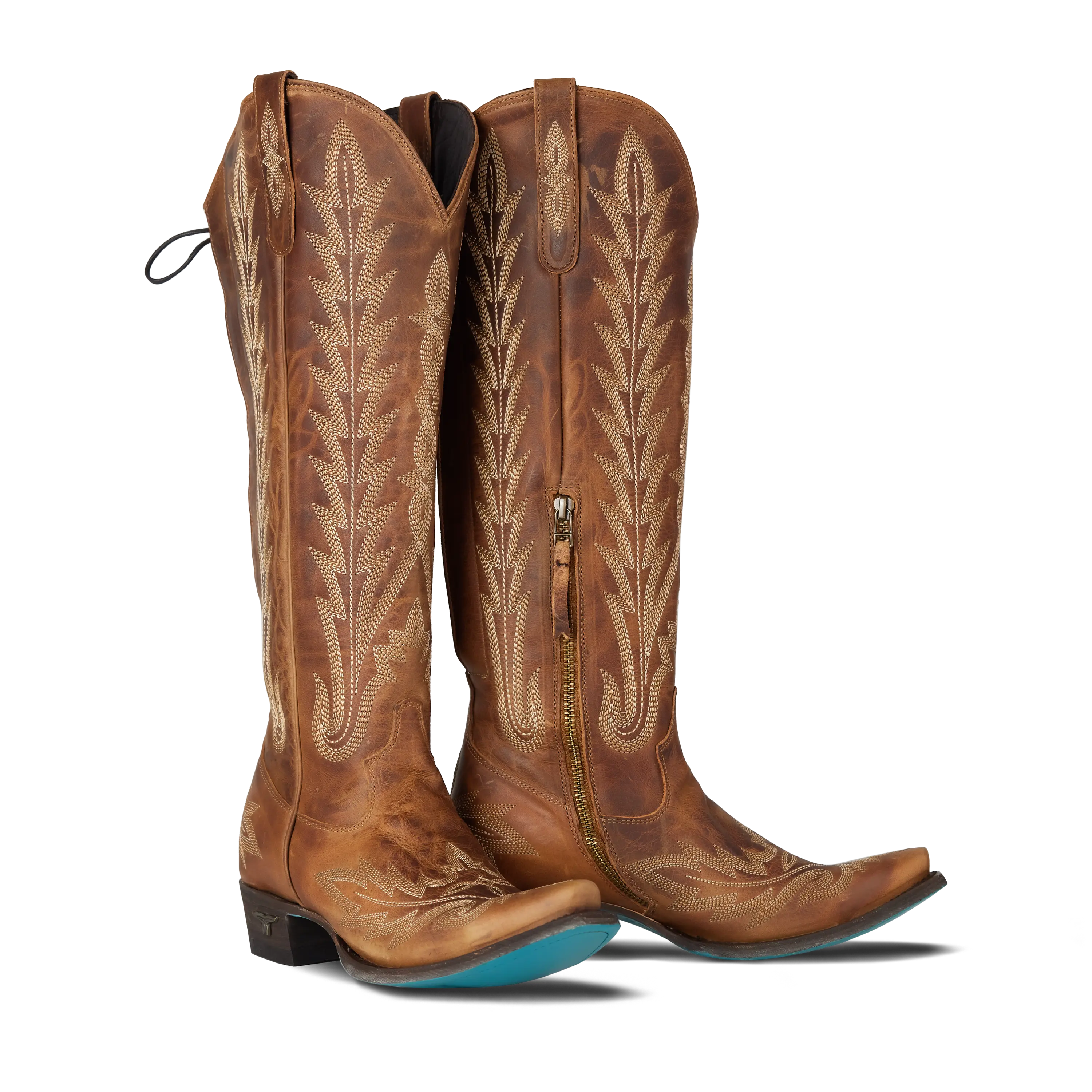 Lexington Knee High Corset - Desert Clay Ladies Boot Desert Clay Western Fashion by Lane